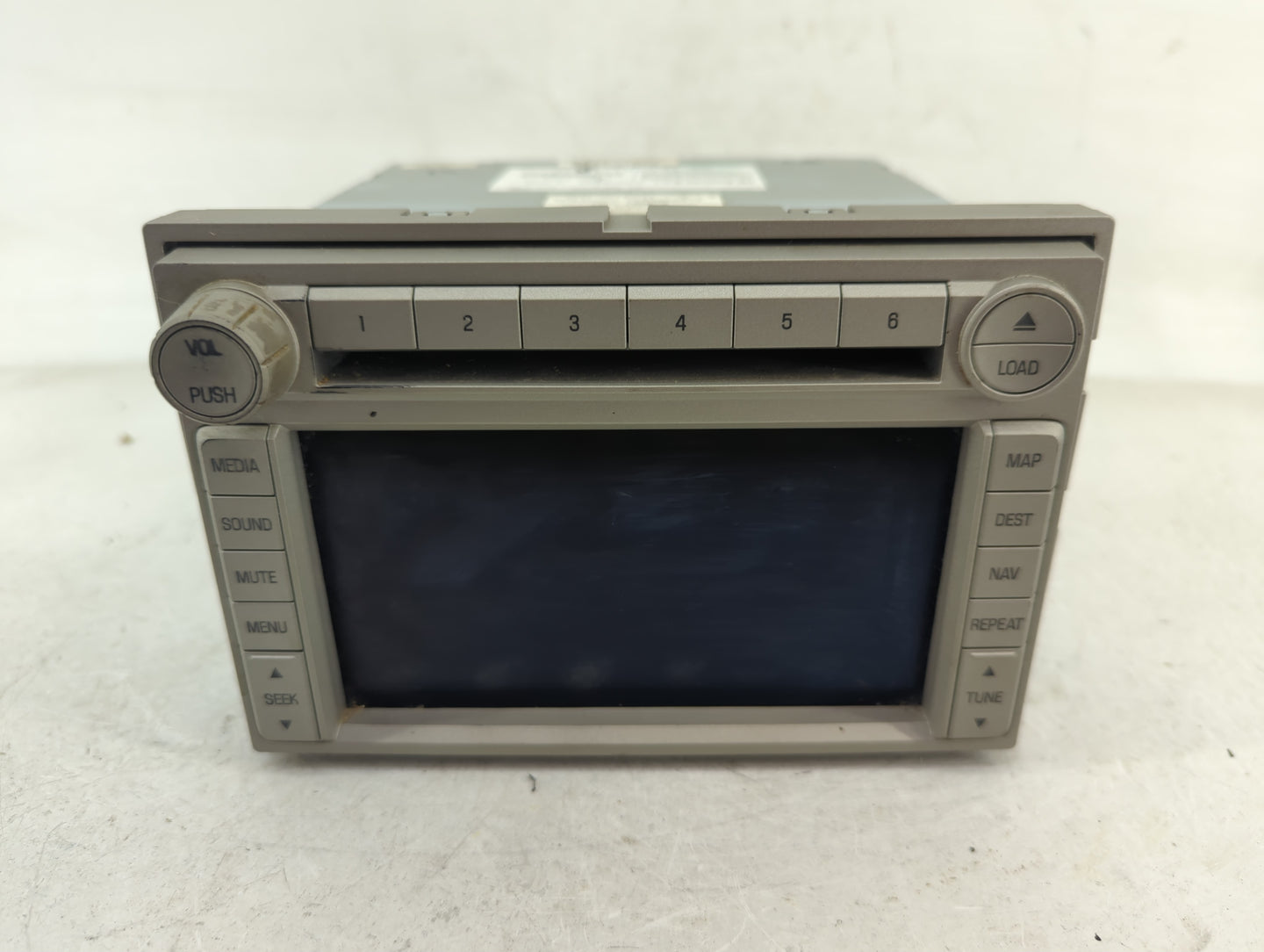 2007 Lincoln Mkz Radio AM FM Cd Player Receiver Replacement P/N:7H6T-18K931-AF Fits OEM Used Auto Parts - Oemusedautoparts1.