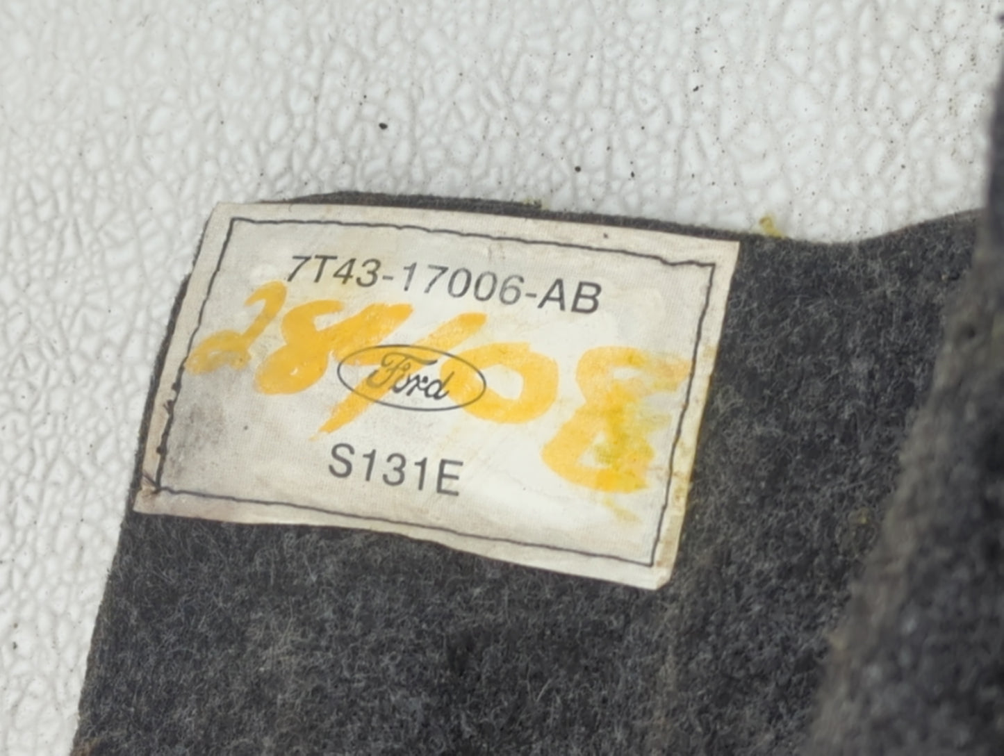 2007 Lincoln Mkz Spare Scissor Car Jack 1414253 - Oemusedautoparts1.com