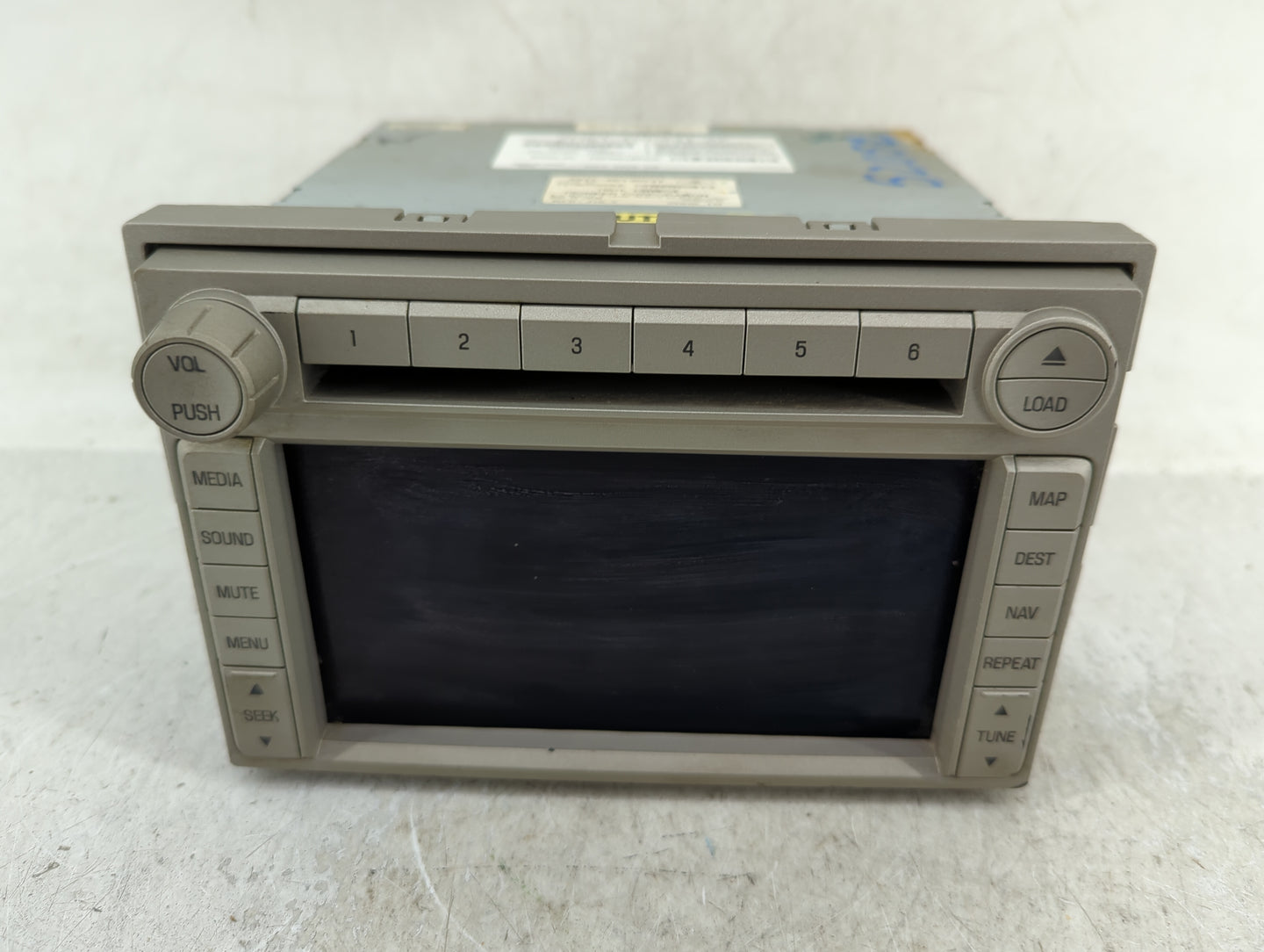 2007 Lincoln Mkz Radio AM FM Cd Player Receiver Replacement P/N:7H6T-18K931-AF Fits OEM Used Auto Parts - Oemusedautoparts1.