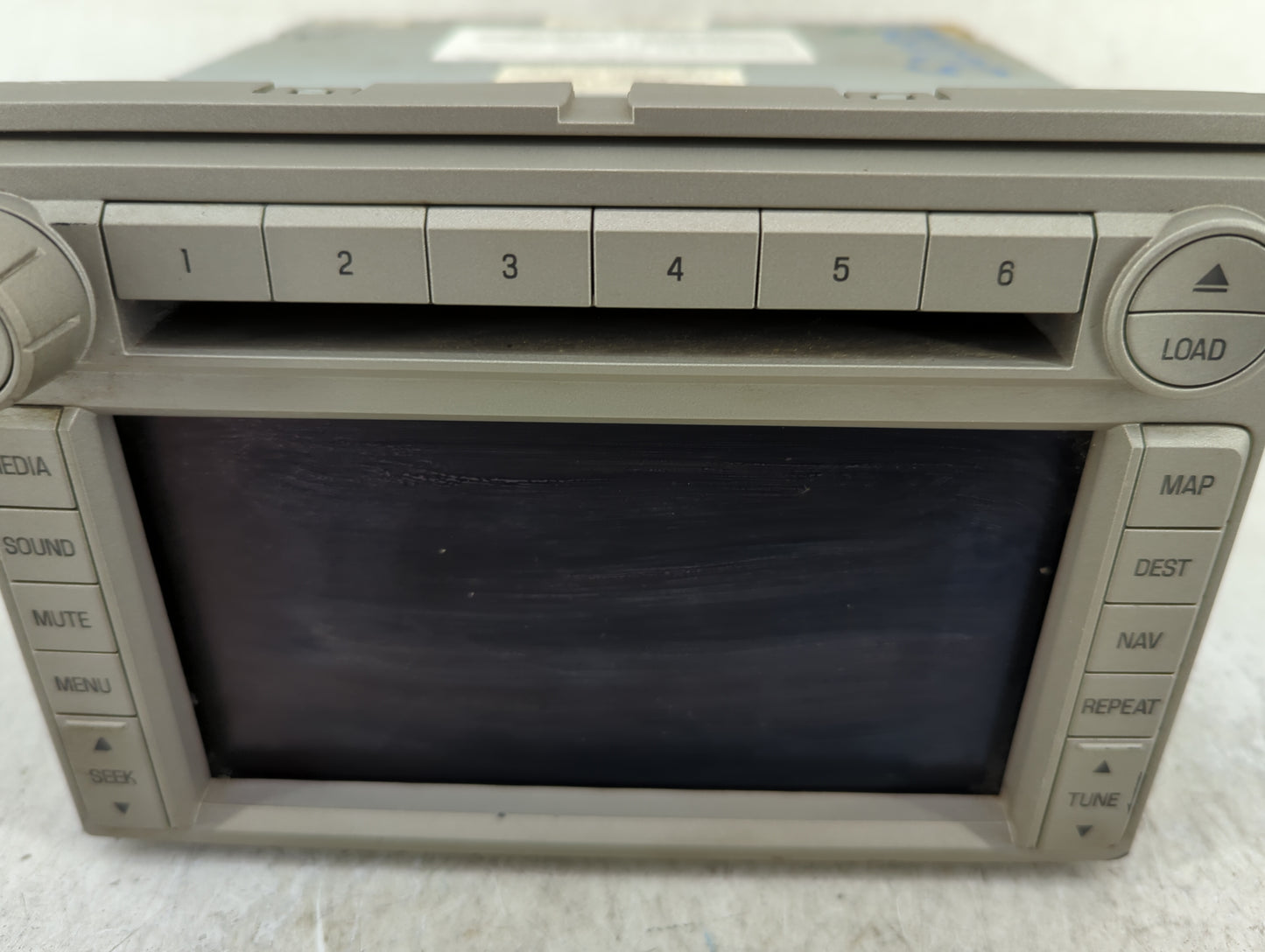 2007 Lincoln Mkz Radio AM FM Cd Player Receiver Replacement P/N:7H6T-18K931-AF Fits OEM Used Auto Parts - Oemusedautoparts1.