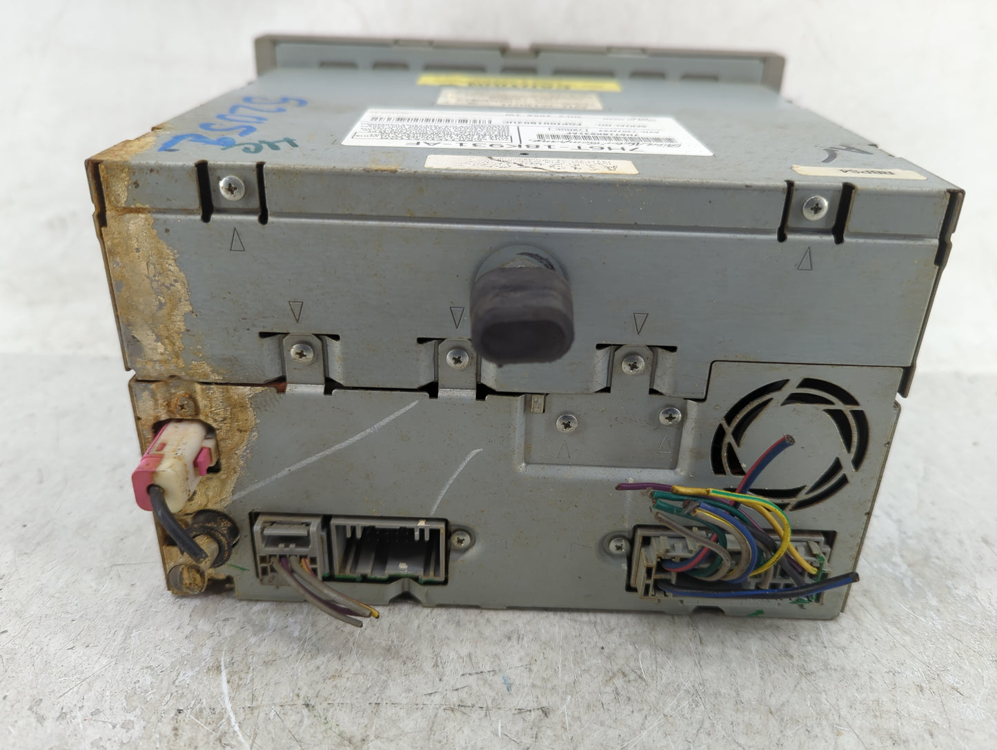 2007 Lincoln Mkz Radio AM FM Cd Player Receiver Replacement P/N:7H6T-18K931-AF Fits OEM Used Auto Parts - Oemusedautoparts1.