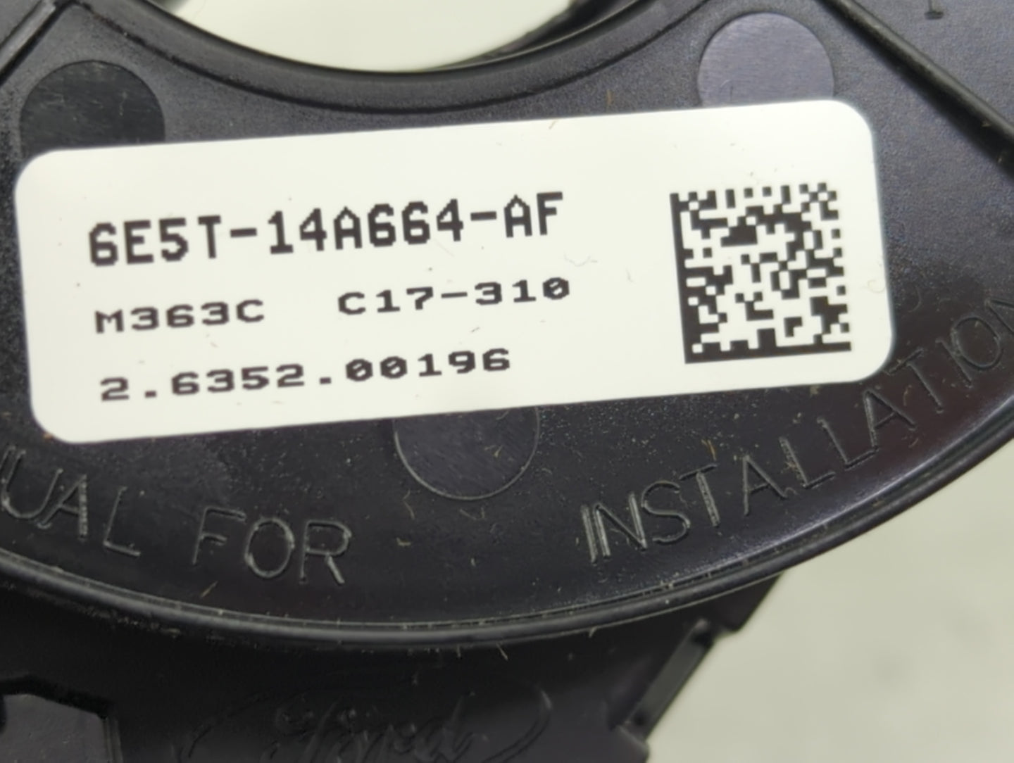 2007 Lincoln Mkz Steering Wheel Air Bag Clock Spring Oem - Oemusedautoparts1.com
