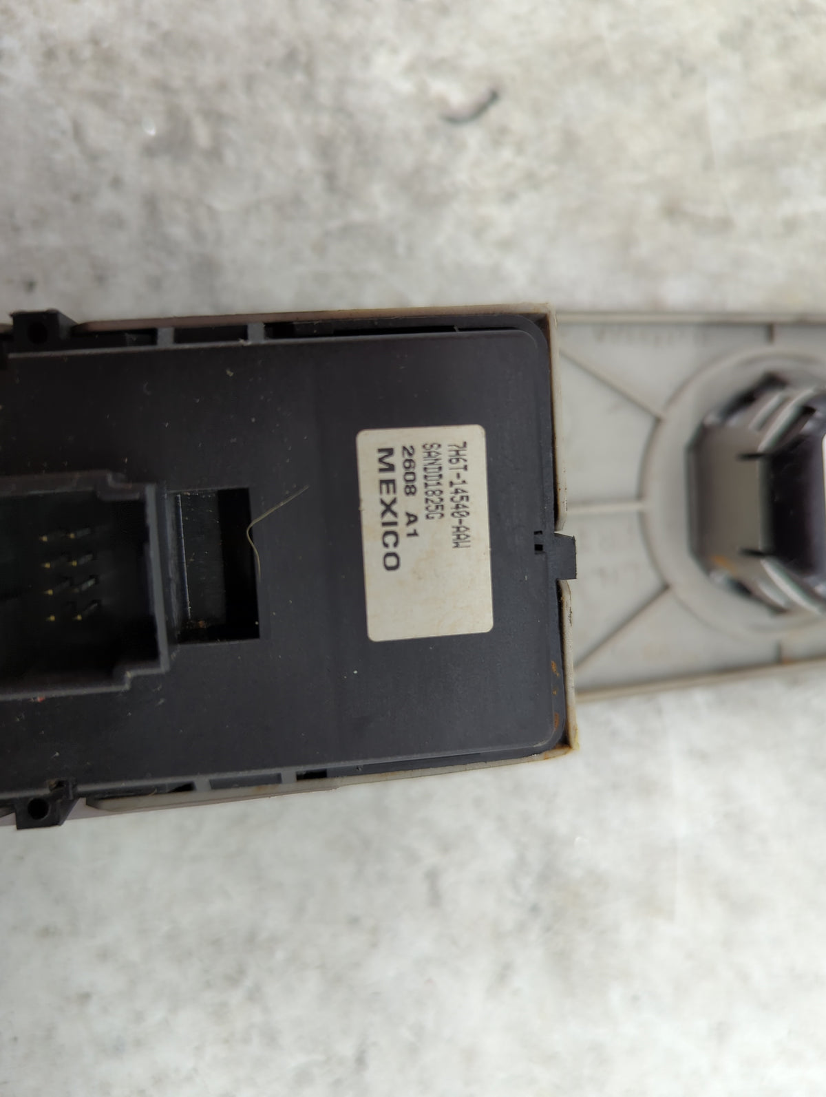 2007-2009 Lincoln Mkz Master Power Window Switch Replacement Driver Side Left P/N:7M6T-14540-AAW SANDD1825G Fits OEM Used Au