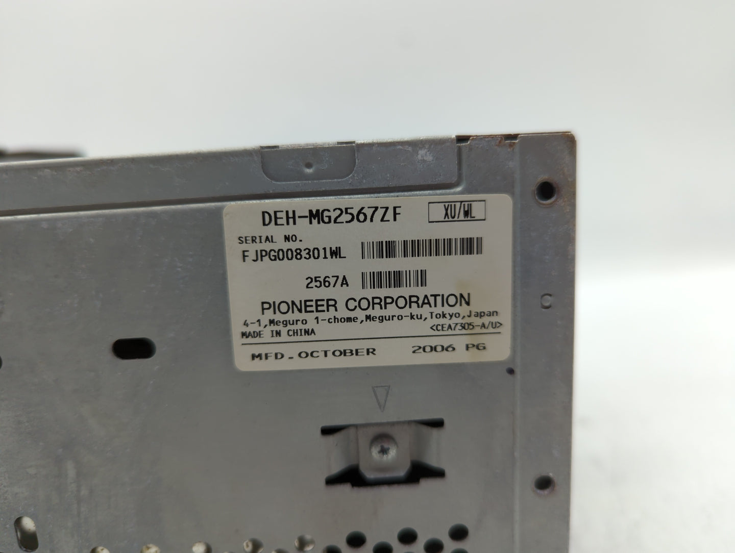 2007-2007 Lincoln Mkz Am Fm Cd Player Radio Receiver - Oemusedautoparts1.com