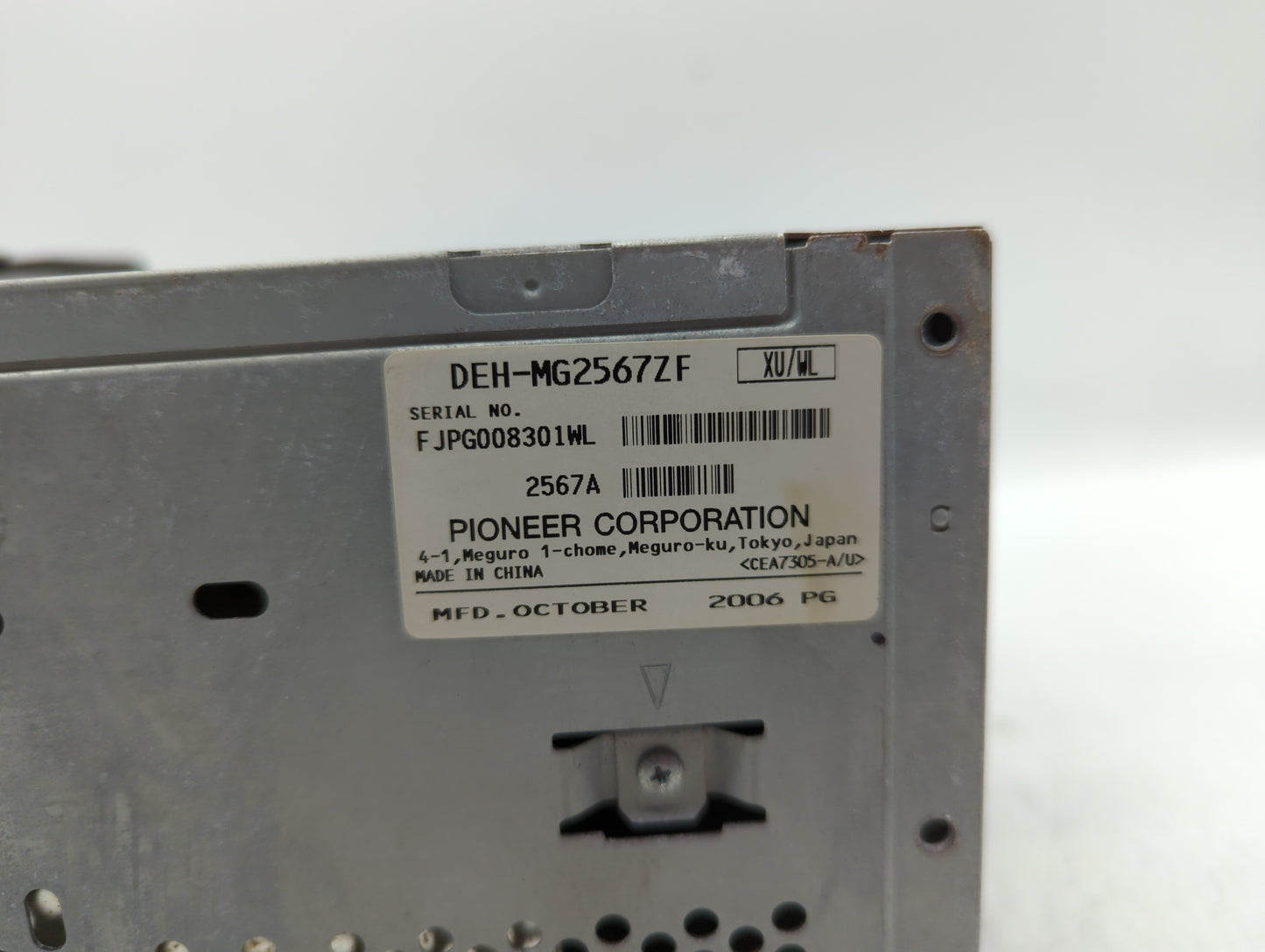 2007-2007 Lincoln Mkz Am Fm Cd Player Radio Receiver - Oemusedautoparts1.com