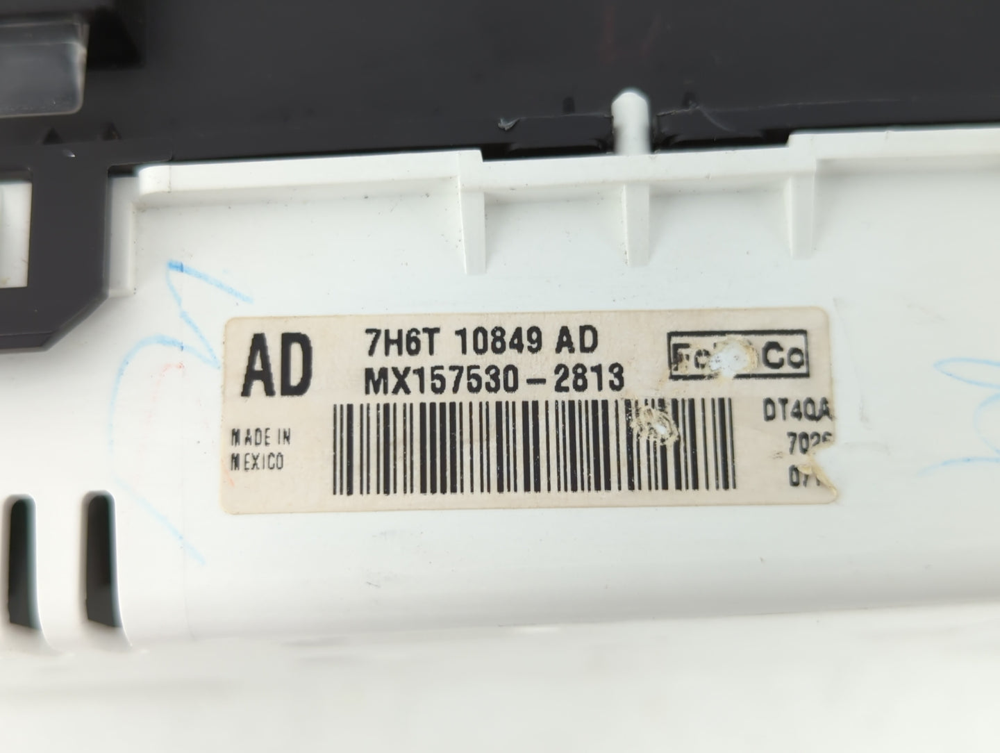 2007 Lincoln Mkz Instrument Cluster Speedometer Gauges P/N:7H6T-10849-AA 7H6T-10849-AB, 7H6T-10849-AC, 7H6T-10849-AD Fits OE