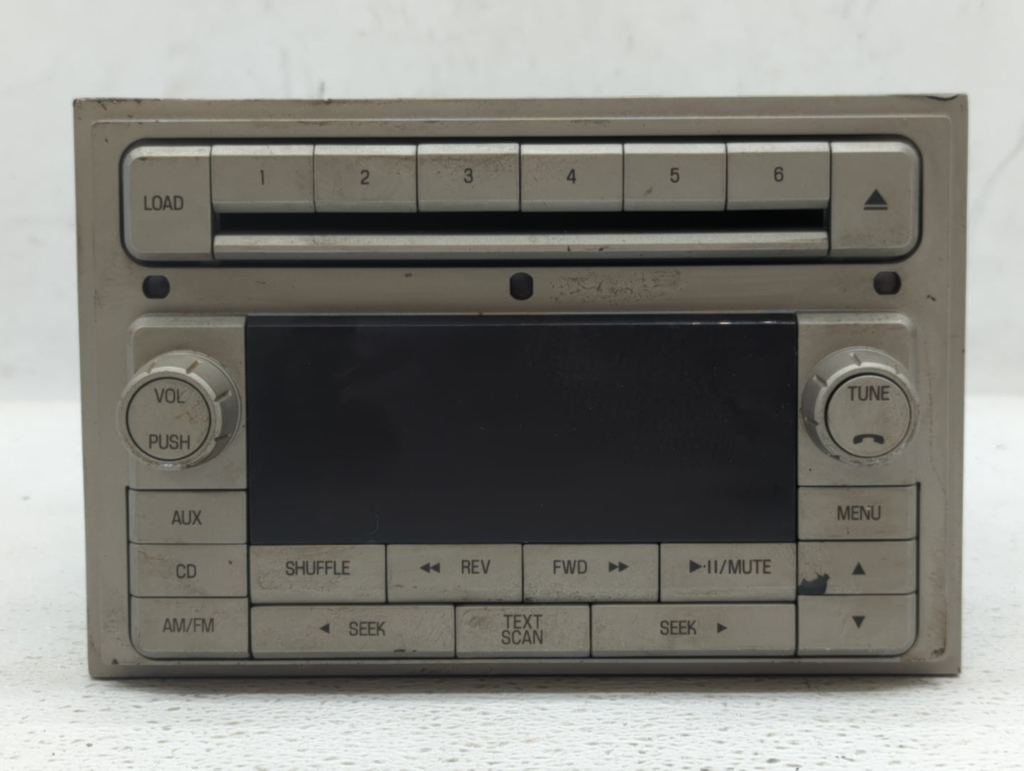 2007 Lincoln Mkz Radio AM FM Cd Player Receiver Replacement P/N:7H6T-18C815-AG DEH-MG2567ZF Fits OEM Used Auto Parts - Oemus