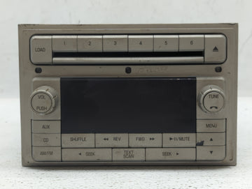 2007 Lincoln Mkz Radio AM FM Cd Player Receiver Replacement P/N:7H6T-18C815-AG DEH-MG2567ZF Fits OEM Used Auto Parts