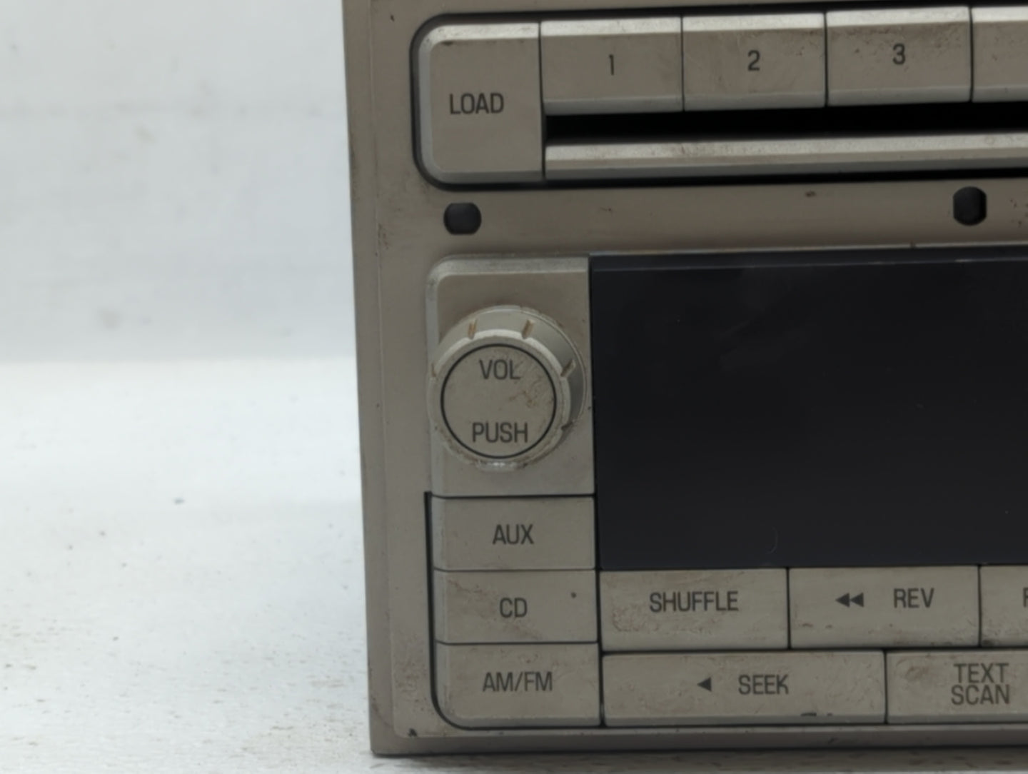 2007 Lincoln Mkz Radio AM FM Cd Player Receiver Replacement P/N:7H6T-18C815-AG DEH-MG2567ZF Fits OEM Used Auto Parts - Oemus