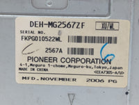 2007 Lincoln Mkz Radio AM FM Cd Player Receiver Replacement P/N:7H6T-18C815-AG DEH-MG2567ZF Fits OEM Used Auto Parts - Oemus