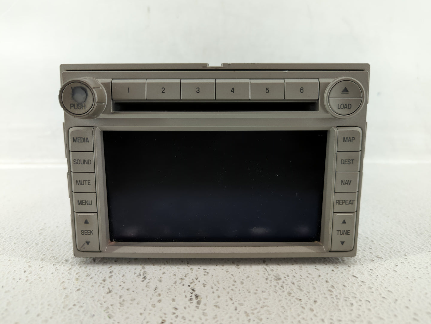2007 Lincoln Mkz Radio AM FM Cd Player Receiver Replacement P/N:7H6T-18K931-AH 7H6T-18K931-AF Fits OEM Used Auto Parts - Oem