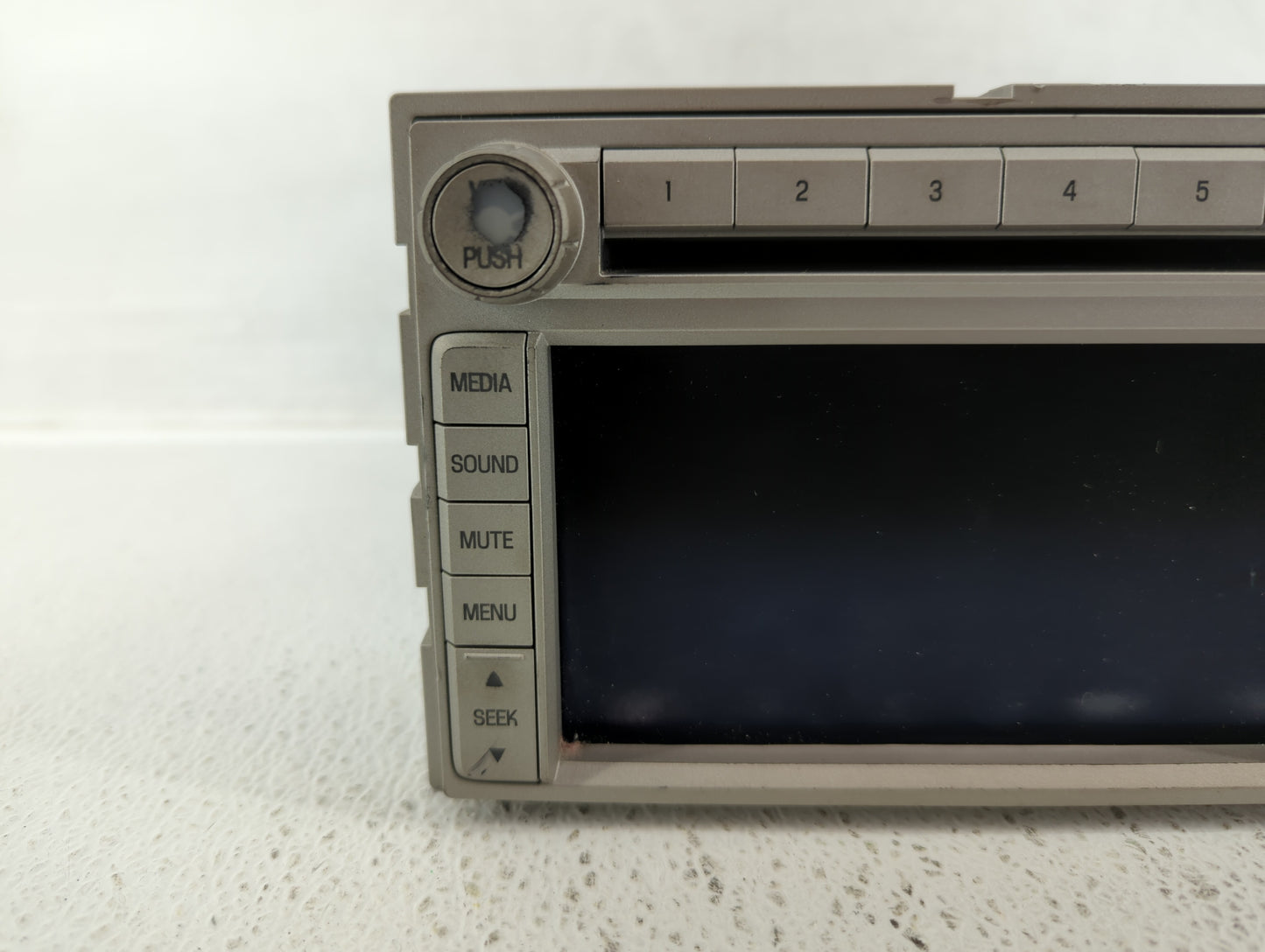 2007 Lincoln Mkz Radio AM FM Cd Player Receiver Replacement P/N:7H6T-18K931-AH 7H6T-18K931-AF Fits OEM Used Auto Parts - Oem