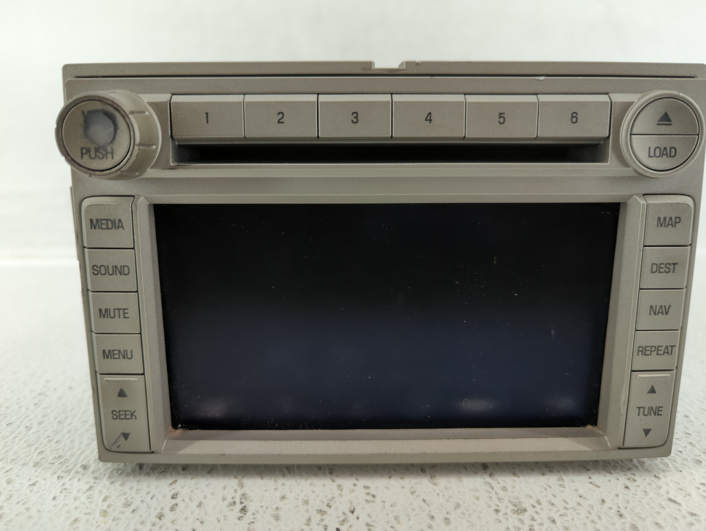 2007 Lincoln Mkz Radio AM FM Cd Player Receiver Replacement P/N:7H6T-18K931-AH 7H6T-18K931-AF Fits OEM Used Auto Parts - Oem