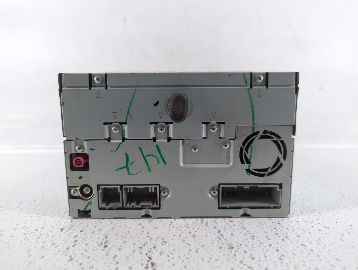 2007 Lincoln Mkz Radio AM FM Cd Player Receiver Replacement P/N:7H6T-18K931-AH 7H6T-18K931-AF Fits OEM Used Auto Parts - Oem