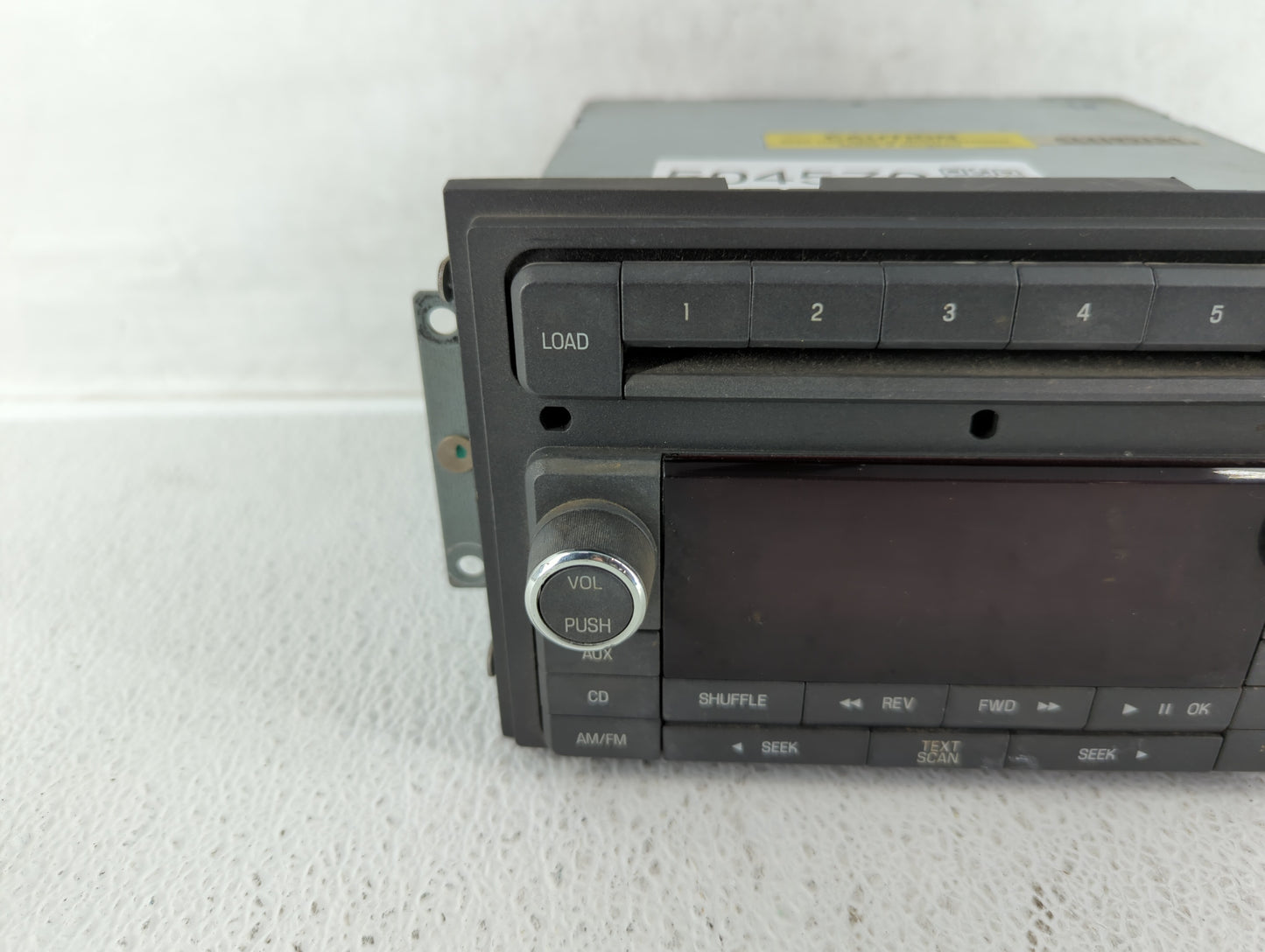 2007 Lincoln Mkz Radio AM FM Cd Player Receiver Replacement P/N:7H6T-18C815-AG DEH-MG2567ZF Fits OEM Used Auto Parts - Oemus