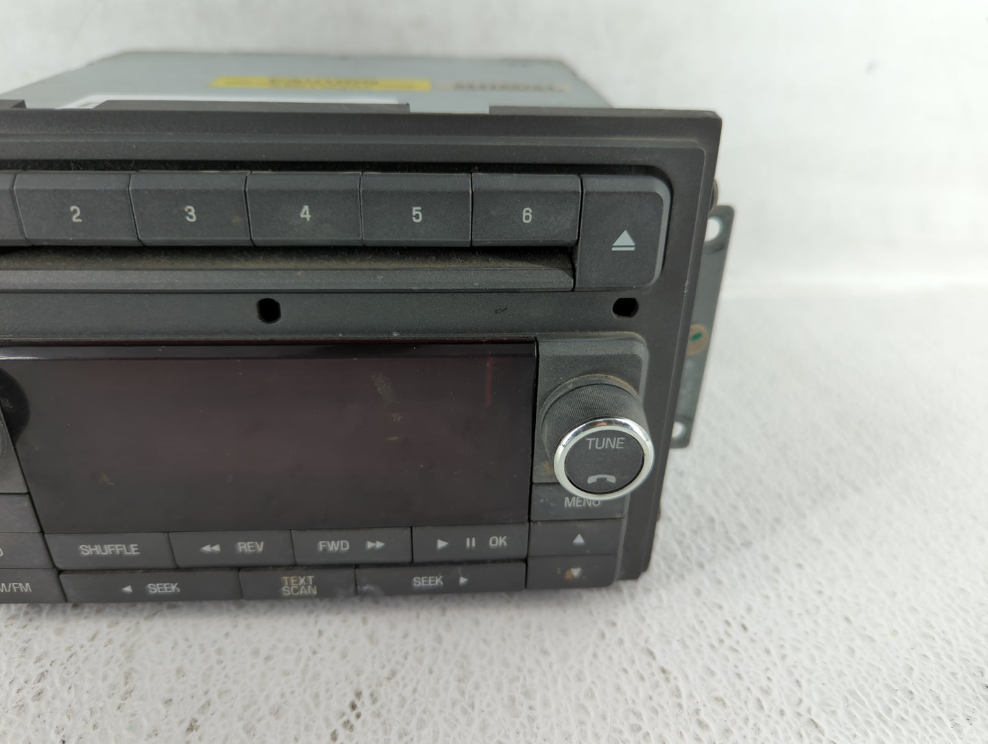2007 Lincoln Mkz Radio AM FM Cd Player Receiver Replacement P/N:7H6T-18C815-AG DEH-MG2567ZF Fits OEM Used Auto Parts - Oemus