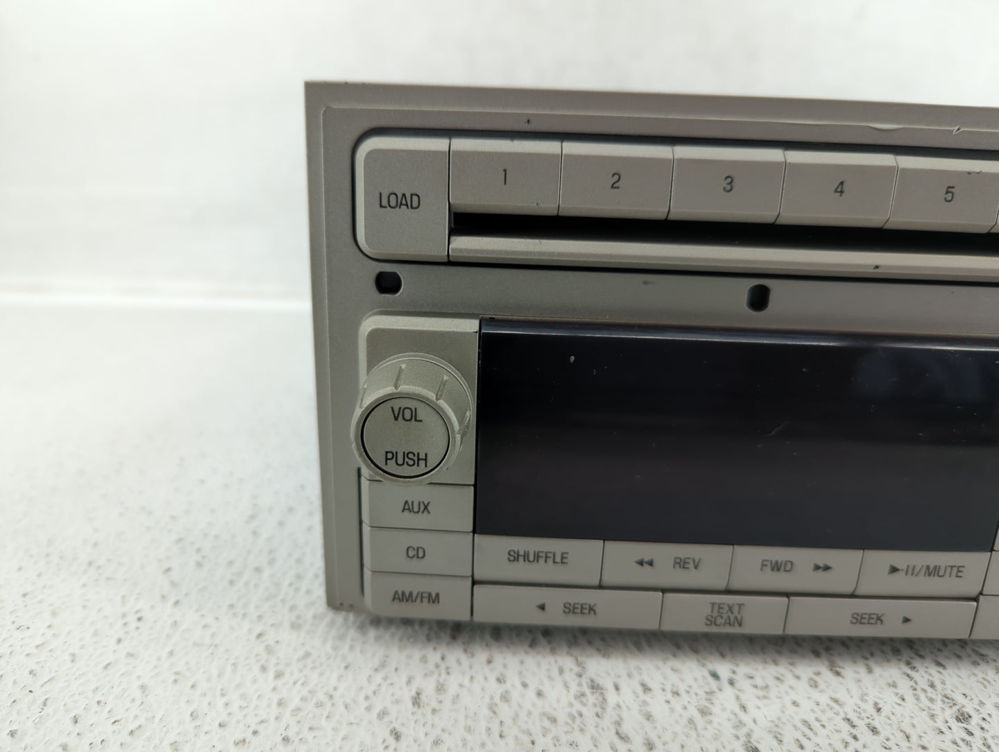 2007 Lincoln Mkz Radio AM FM Cd Player Receiver Replacement P/N:7H6T-18C815-AG DEH-MG2567ZF Fits OEM Used Auto Parts - Oemus