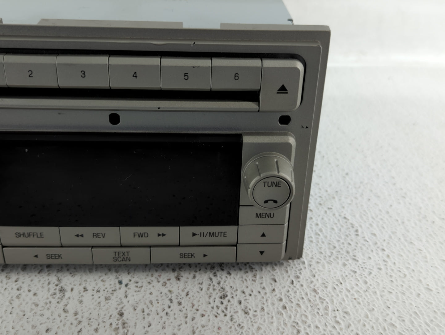 2007 Lincoln Mkz Radio AM FM Cd Player Receiver Replacement P/N:7H6T-18C815-AG DEH-MG2567ZF Fits OEM Used Auto Parts - Oemus