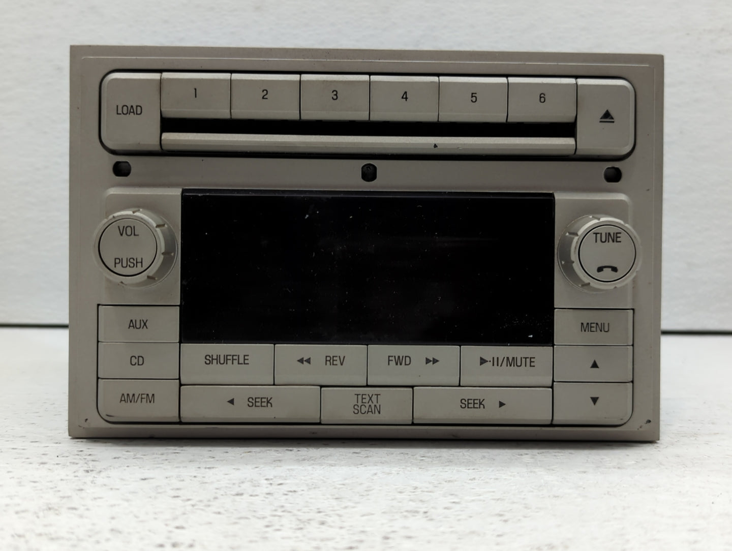 2007 Lincoln Mkz Radio AM FM Cd Player Receiver Replacement P/N:DEH-MG2567ZF 7H6T-18C815-AG Fits OEM Used Auto Parts - Oemus
