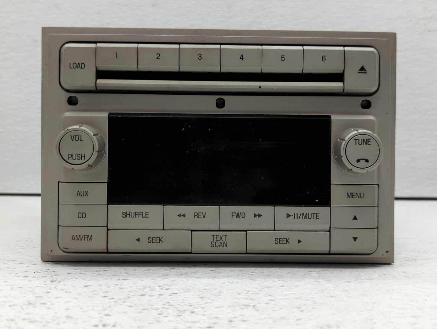 2007 Lincoln Mkz Radio AM FM Cd Player Receiver Replacement P/N:DEH-MG2567ZF 7H6T-18C815-AG Fits OEM Used Auto Parts - Oemus