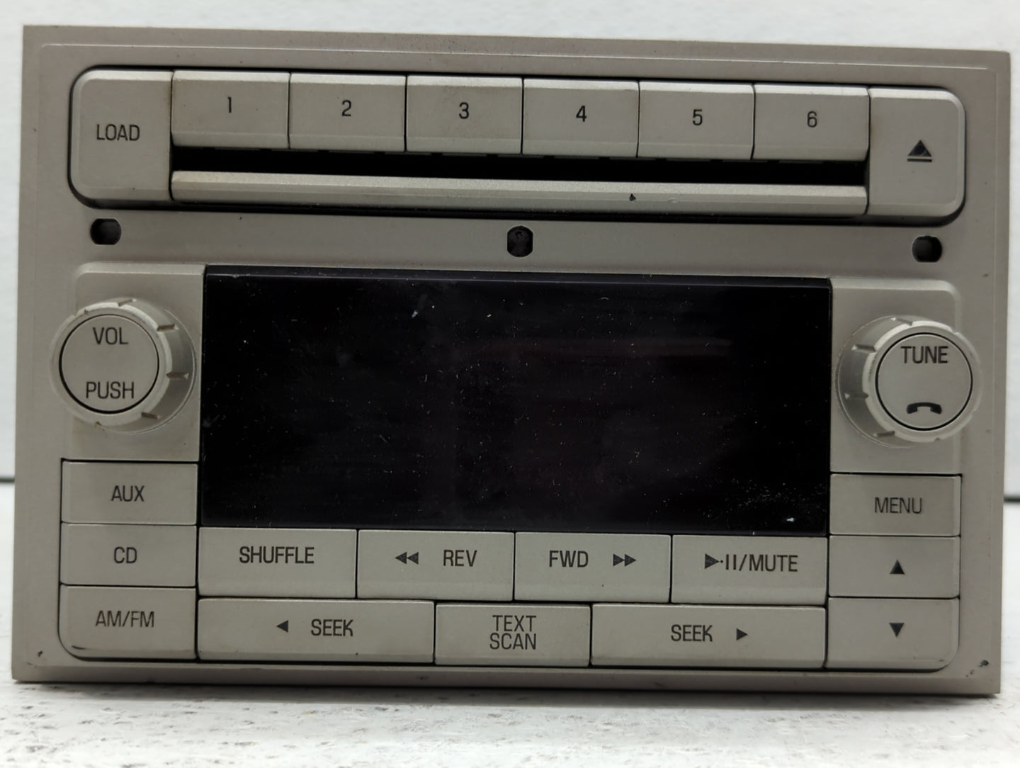 2007 Lincoln Mkz Radio AM FM Cd Player Receiver Replacement P/N:DEH-MG2567ZF 7H6T-18C815-AG Fits OEM Used Auto Parts - Oemus
