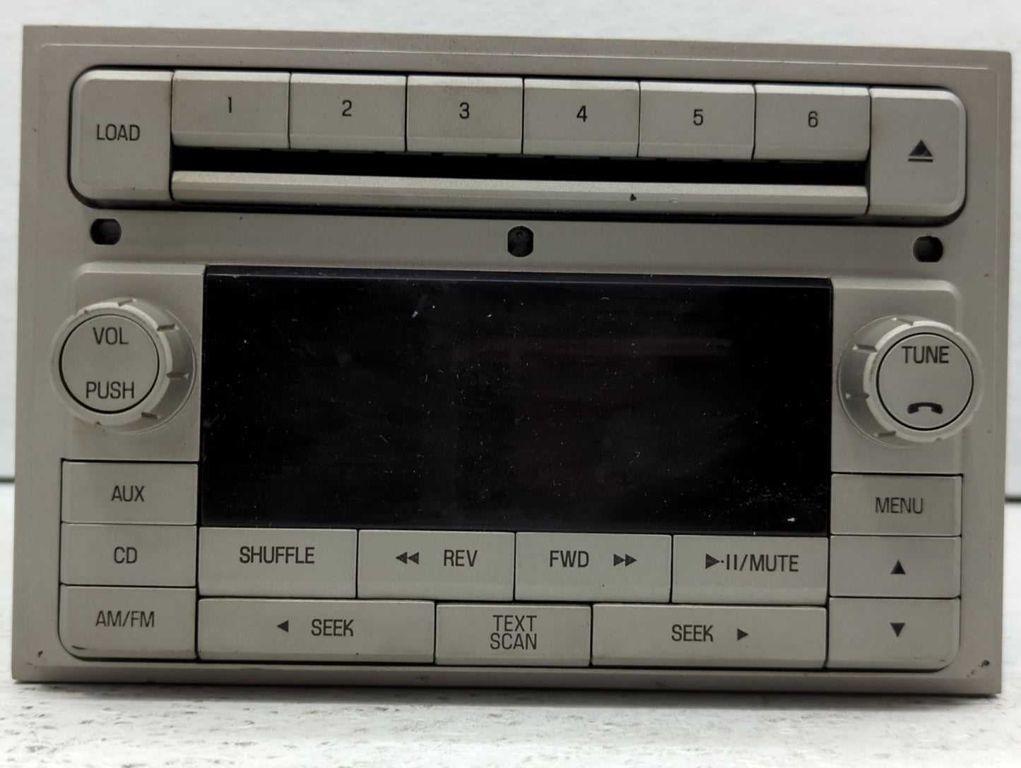2007 Lincoln Mkz Radio AM FM Cd Player Receiver Replacement P/N:DEH-MG2567ZF 7H6T-18C815-AG Fits OEM Used Auto Parts - Oemus