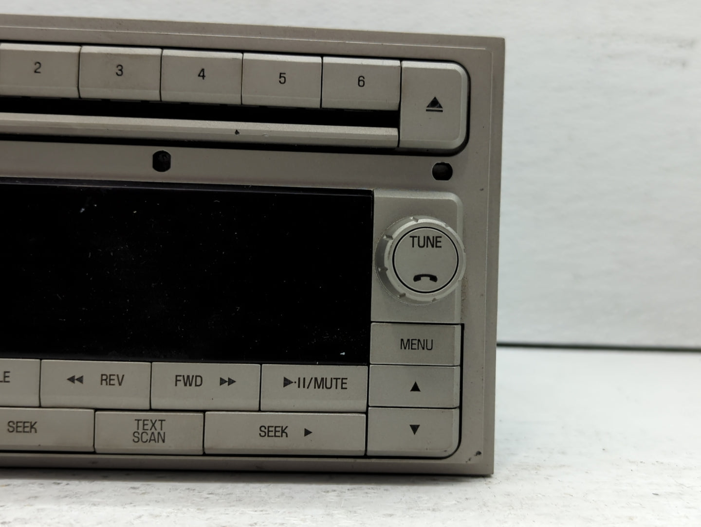 2007 Lincoln Mkz Radio AM FM Cd Player Receiver Replacement P/N:DEH-MG2567ZF 7H6T-18C815-AG Fits OEM Used Auto Parts - Oemus