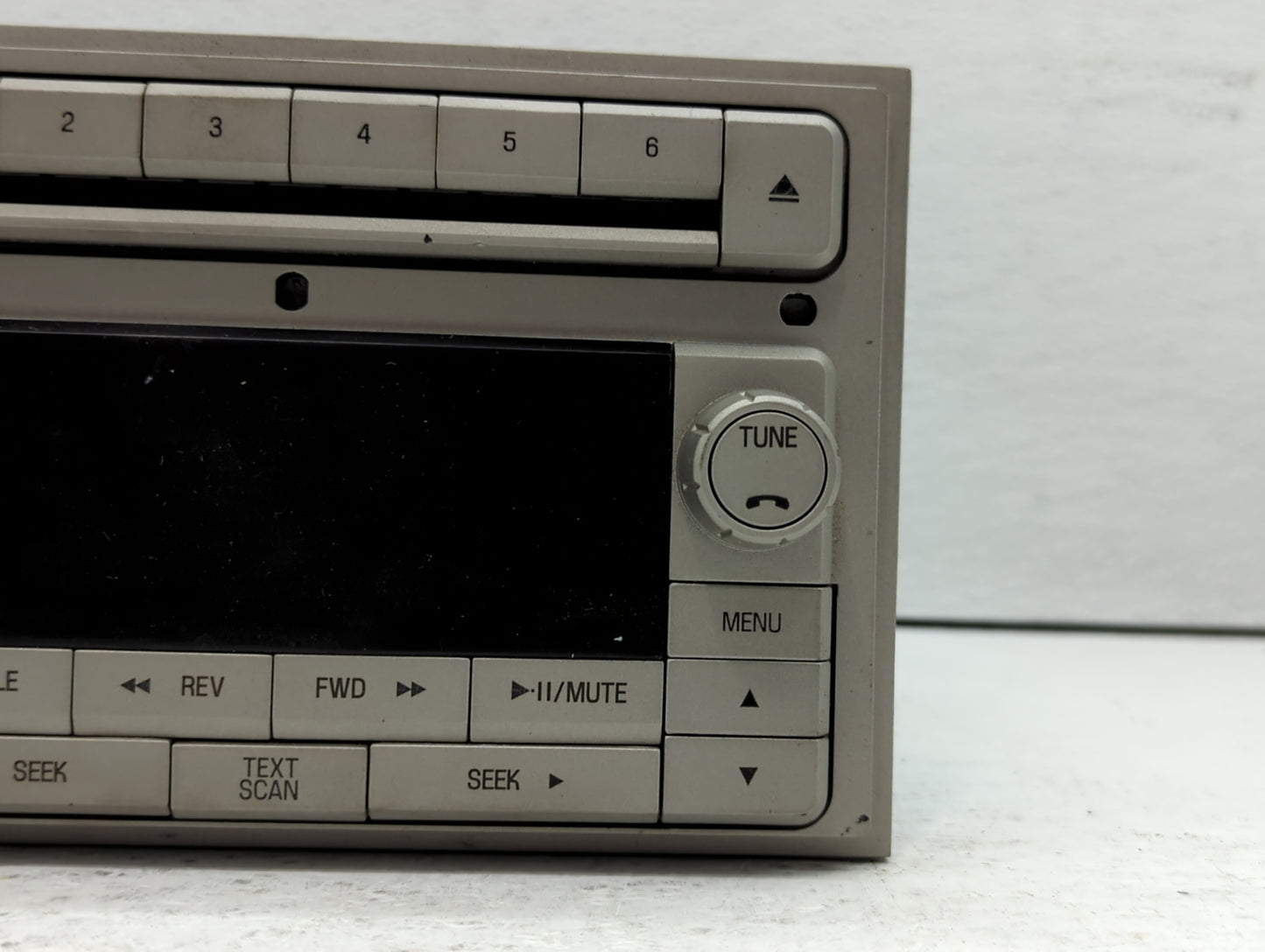2007 Lincoln Mkz Radio AM FM Cd Player Receiver Replacement P/N:DEH-MG2567ZF 7H6T-18C815-AG Fits OEM Used Auto Parts - Oemus