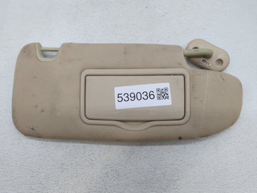 2007-2009 Lincoln Mkz Sun Visor Shade Replacement Passenger Right Mirror Fits Fits 2006 2007 2008 2009 OEM Used Auto Parts