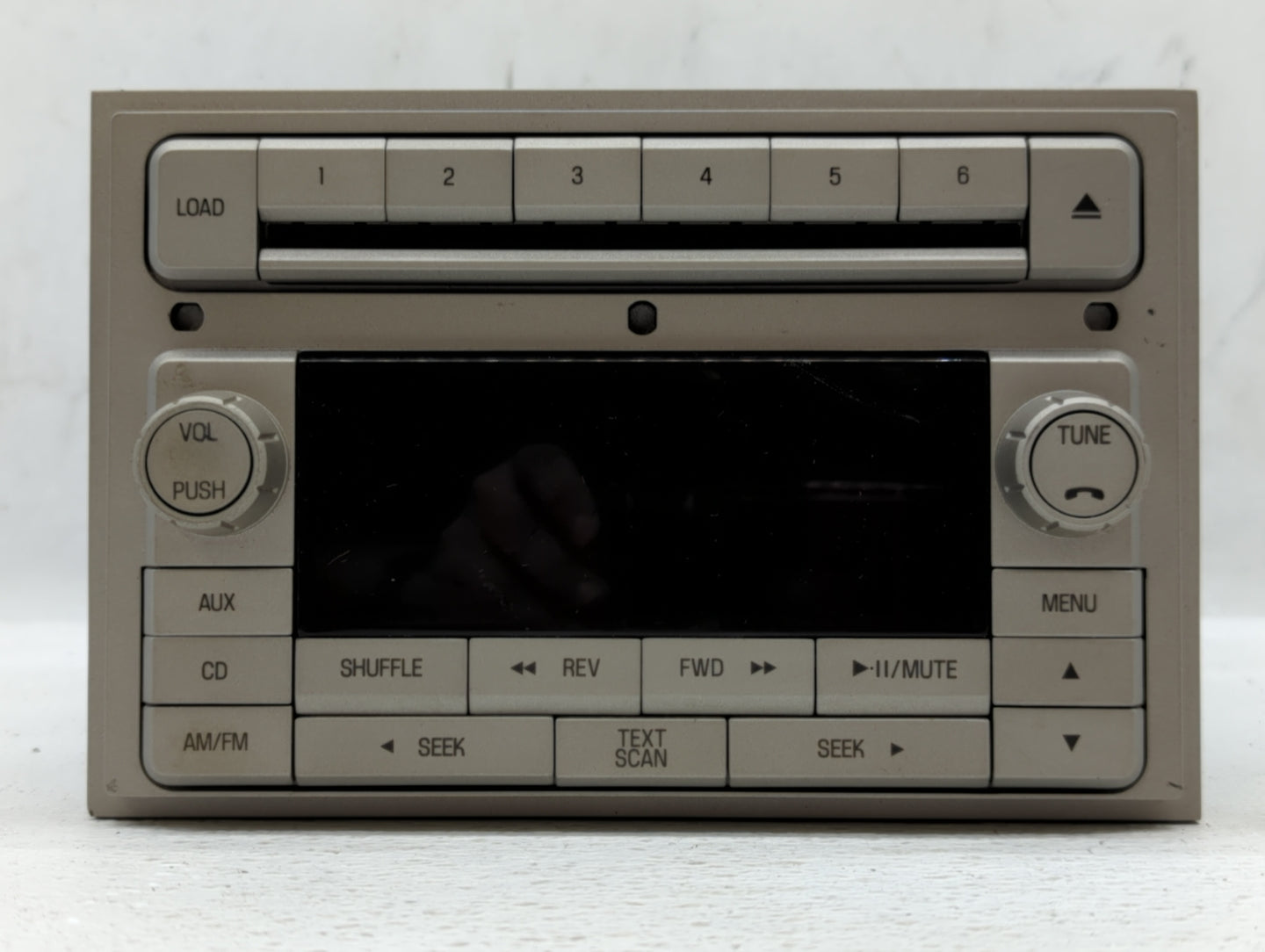 2007 Lincoln Mkz Radio AM FM Cd Player Receiver Replacement P/N:7H6T18C815AG 7H6T-18C815-AG, DEH-MG2567ZF Fits OEM Used Auto