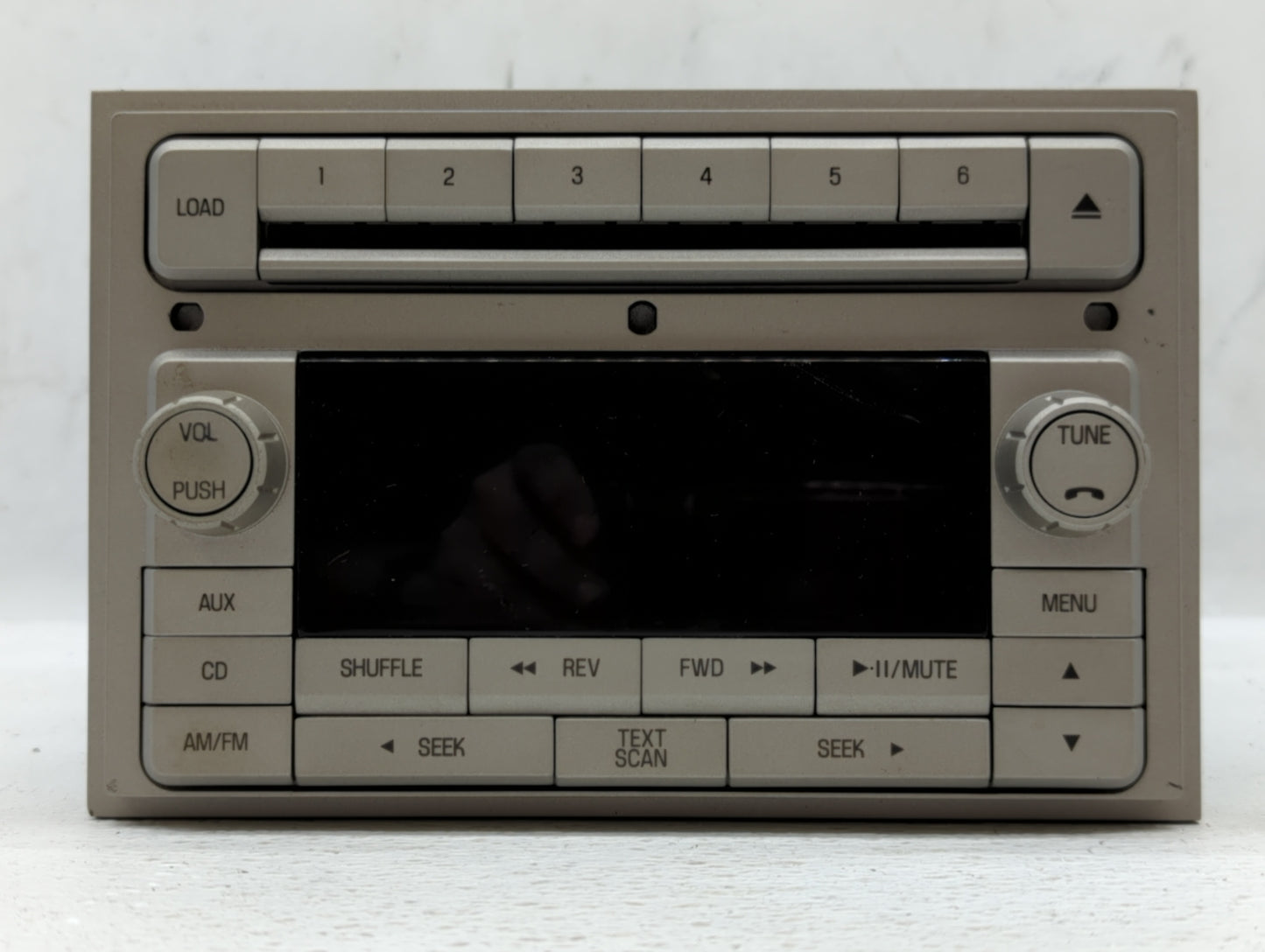 2007 Lincoln Mkz Radio AM FM Cd Player Receiver Replacement P/N:7H6T18C815AG 7H6T-18C815-AG, DEH-MG2567ZF Fits OEM Used Auto