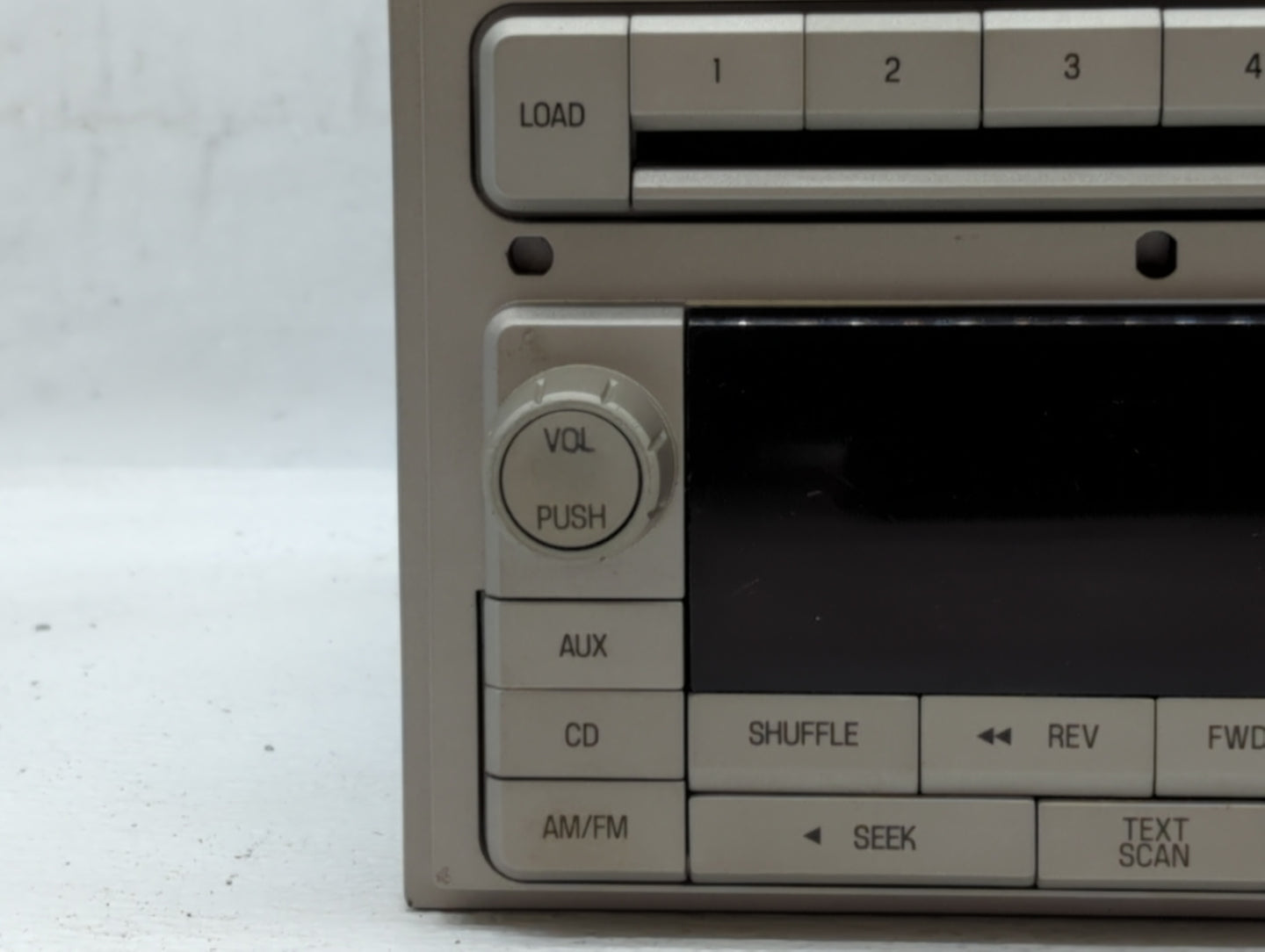 2007 Lincoln Mkz Radio AM FM Cd Player Receiver Replacement P/N:7H6T18C815AG 7H6T-18C815-AG, DEH-MG2567ZF Fits OEM Used Auto