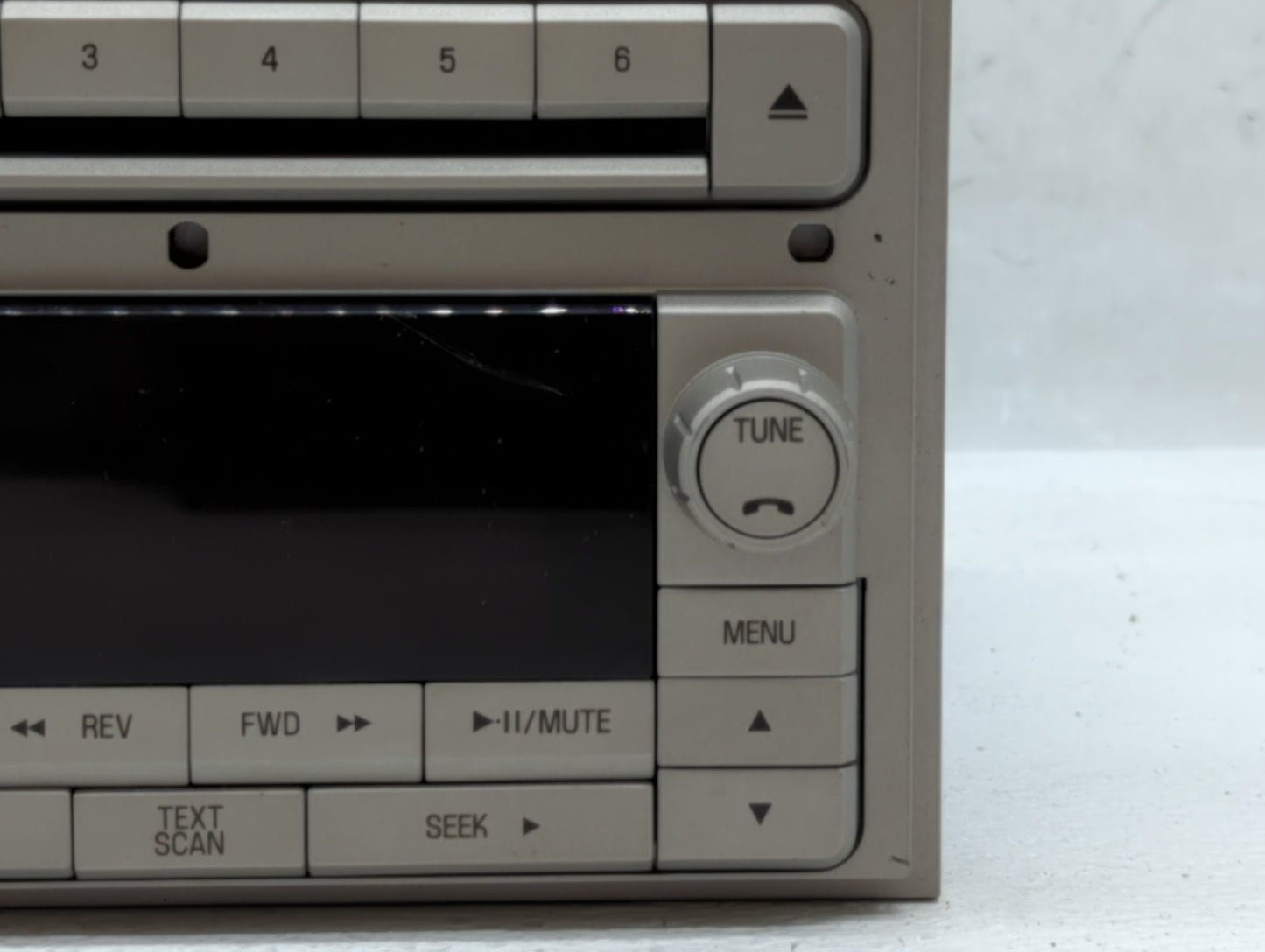 2007 Lincoln Mkz Radio AM FM Cd Player Receiver Replacement P/N:7H6T18C815AG 7H6T-18C815-AG, DEH-MG2567ZF Fits OEM Used Auto