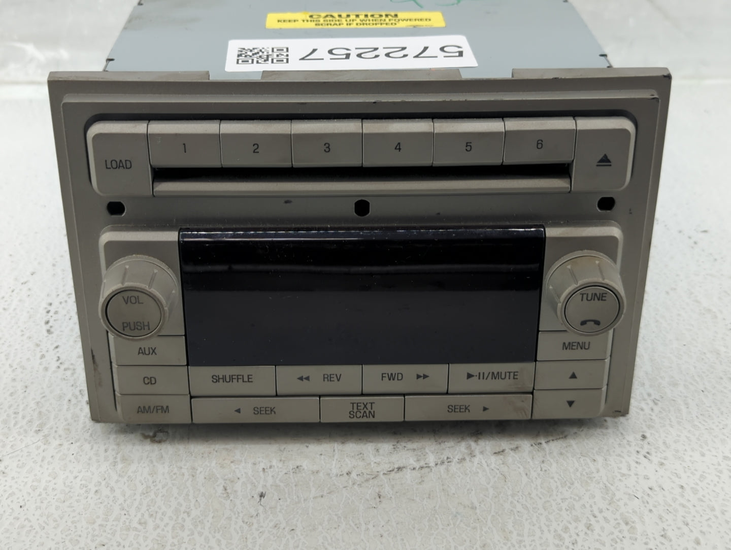 2007-2007 Lincoln Mkz Am Fm Cd Player Radio Receiver - Oemusedautoparts1.com
