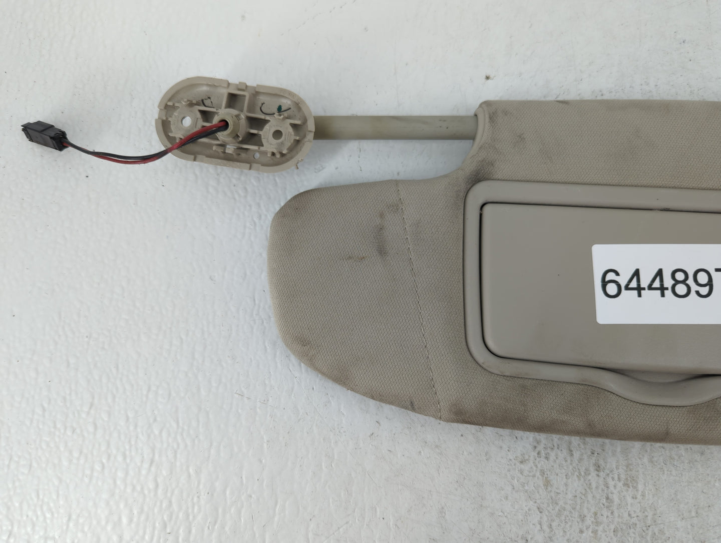 2007-2009 Lincoln Mkz Sun Visor Shade Replacement Driver Left Mirror Fits Fits 2006 2007 2008 2009 OEM Used Auto Parts - Oem