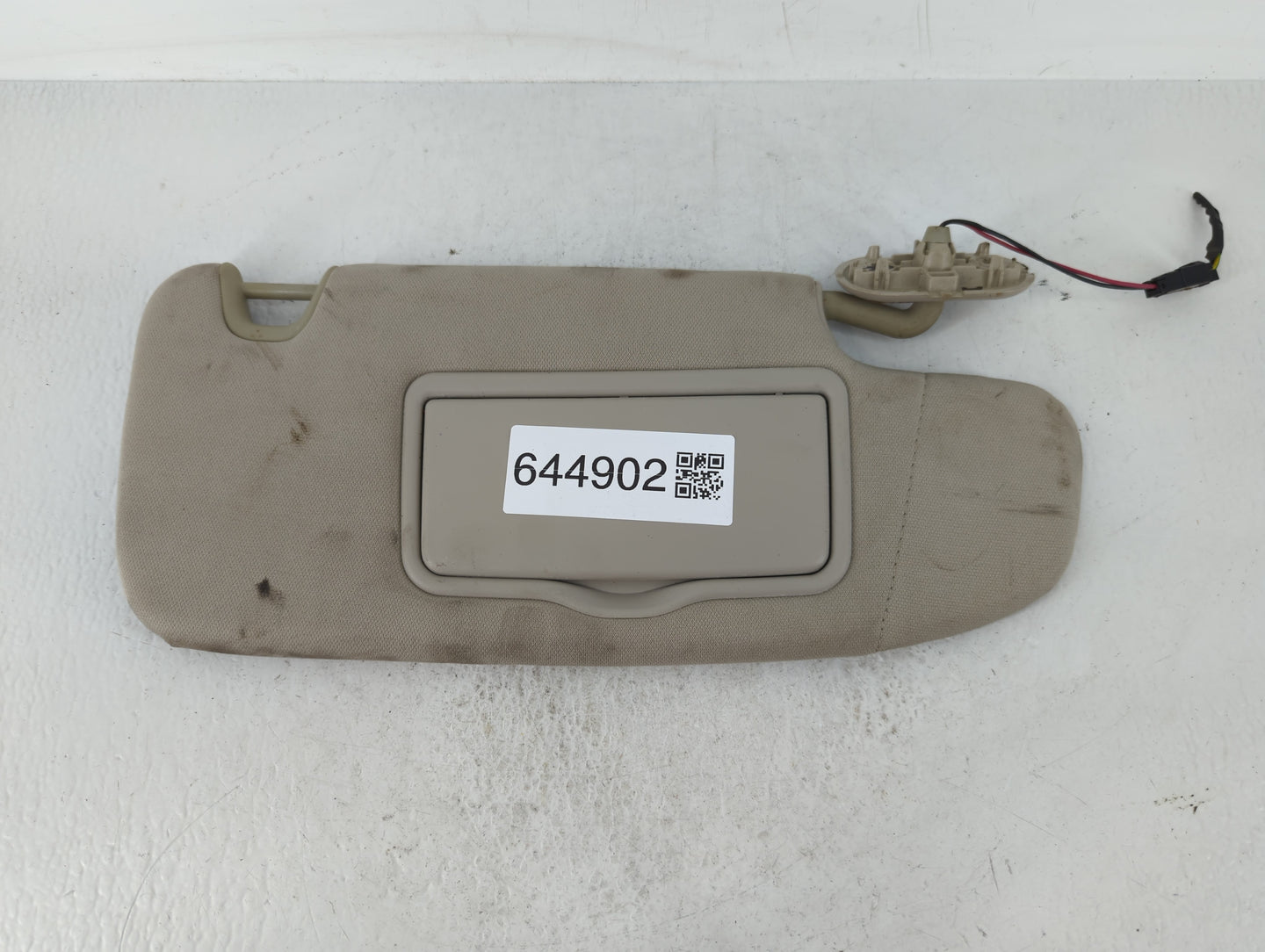 2007-2009 Lincoln Mkz Sun Visor Shade Replacement Passenger Right Mirror Fits Fits 2006 2007 2008 2009 OEM Used Auto Parts -