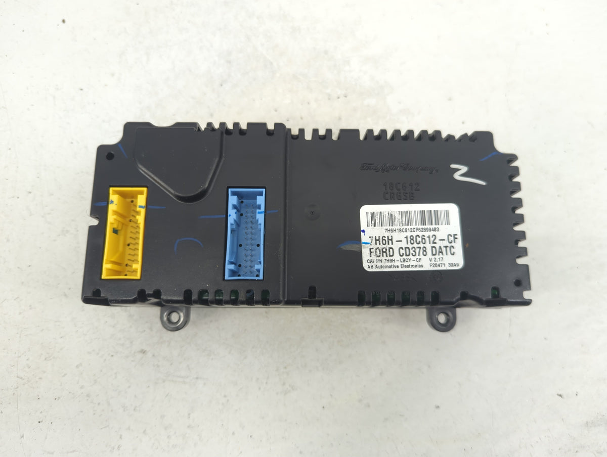 2007-2009 Lincoln Mkz Climate Control Module Temperature AC/Heater Replacement P/N:7H6H-18C612-CF Fits Fits 2007 2008 2009 O
