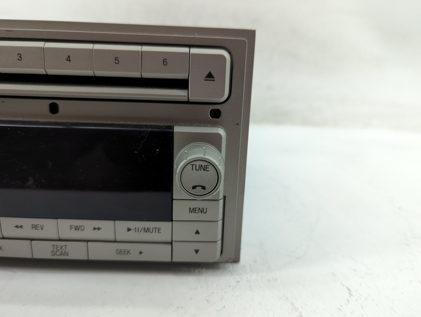 2007 Lincoln Mkz Radio AM FM Cd Player Receiver Replacement Fits OEM Used Auto Parts - Oemusedautoparts1.com