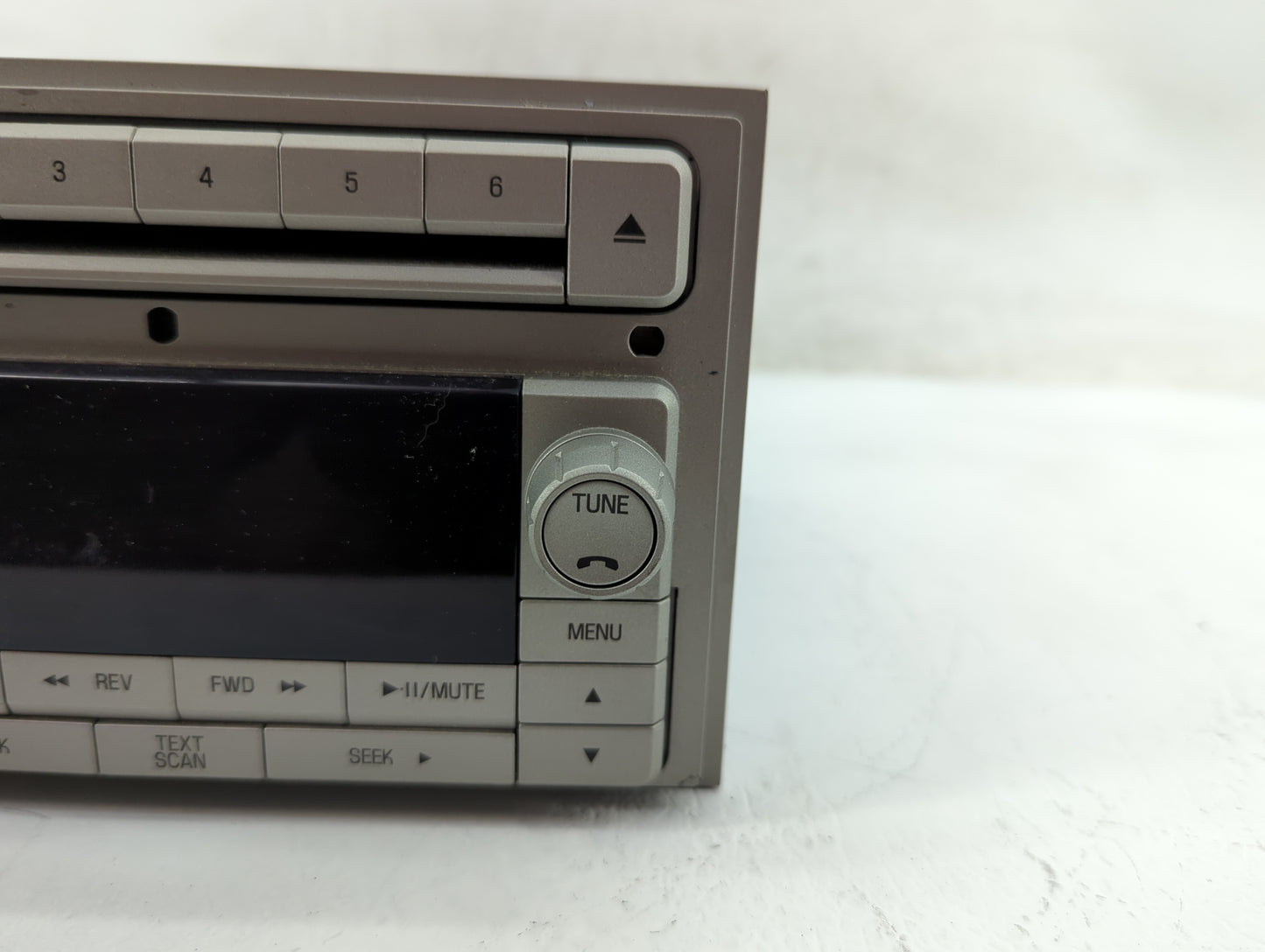 2007 Lincoln Mkz Radio AM FM Cd Player Receiver Replacement Fits OEM Used Auto Parts - Oemusedautoparts1.com