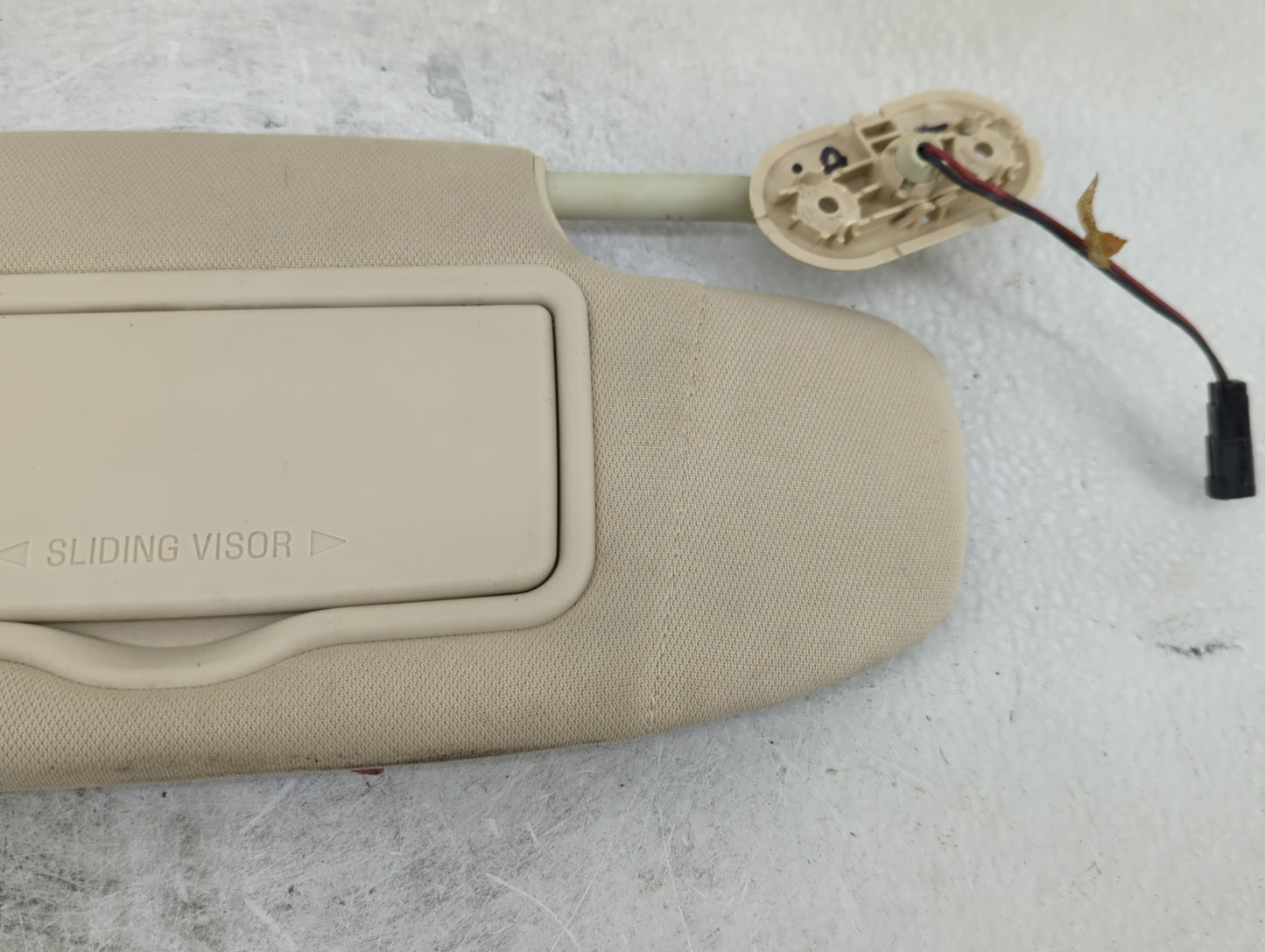 2007-2009 Lincoln Mkz Sun Visor Shade Replacement Passenger Right Mirror Fits Fits 2006 2007 2008 2009 OEM Used Auto Parts -