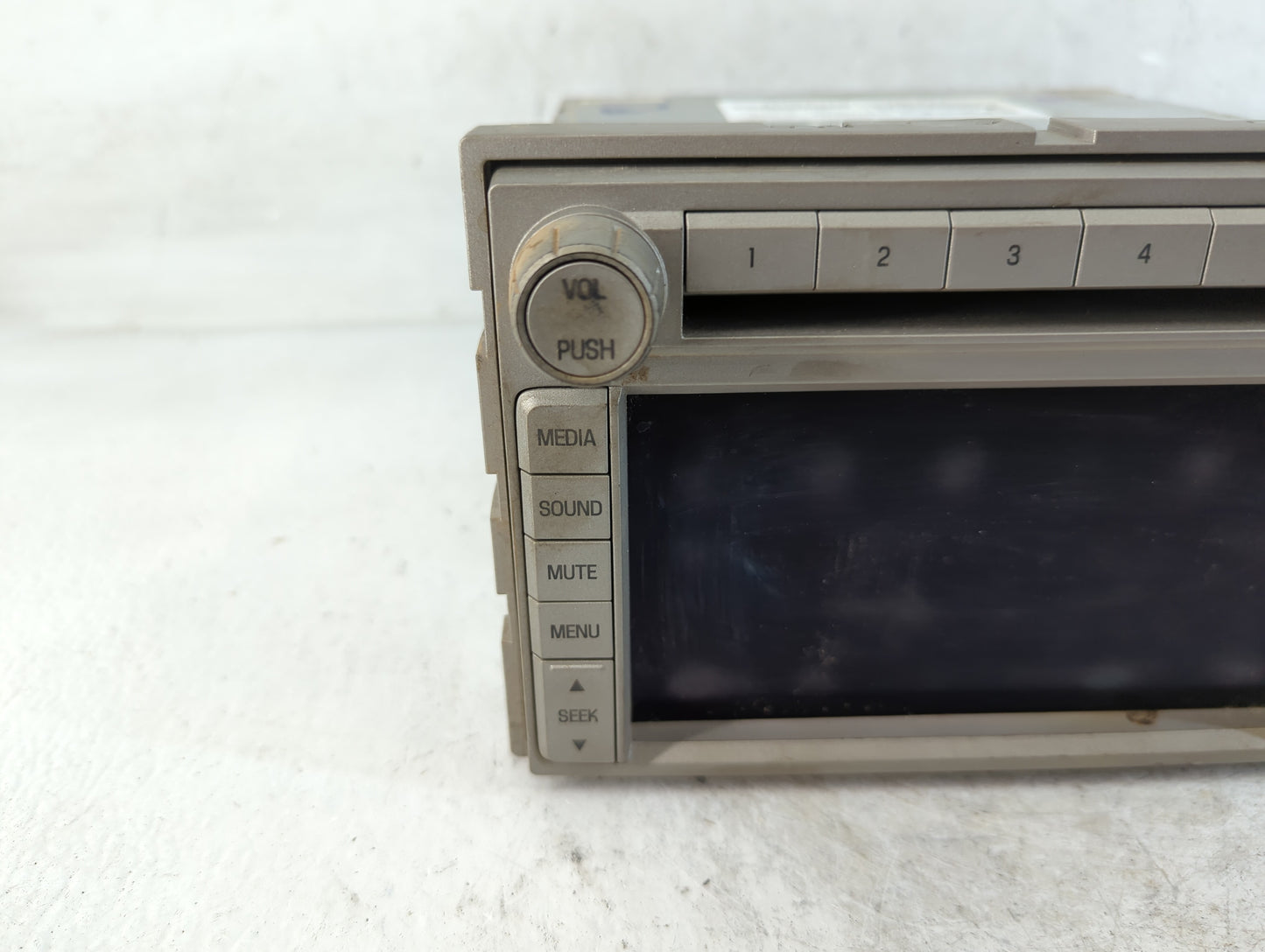 2007 Lincoln Mkz Radio AM FM Cd Player Receiver Replacement P/N:7H6T-18K931-AH Fits OEM Used Auto Parts - Oemusedautoparts1.