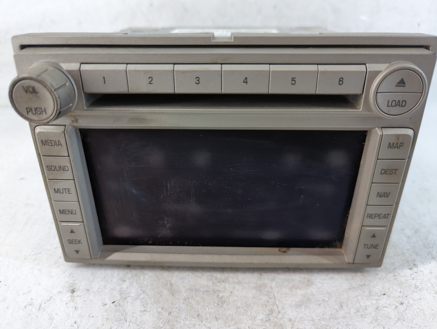 2007 Lincoln Mkz Radio AM FM Cd Player Receiver Replacement P/N:7H6T-18K931-AH Fits OEM Used Auto Parts - Oemusedautoparts1.