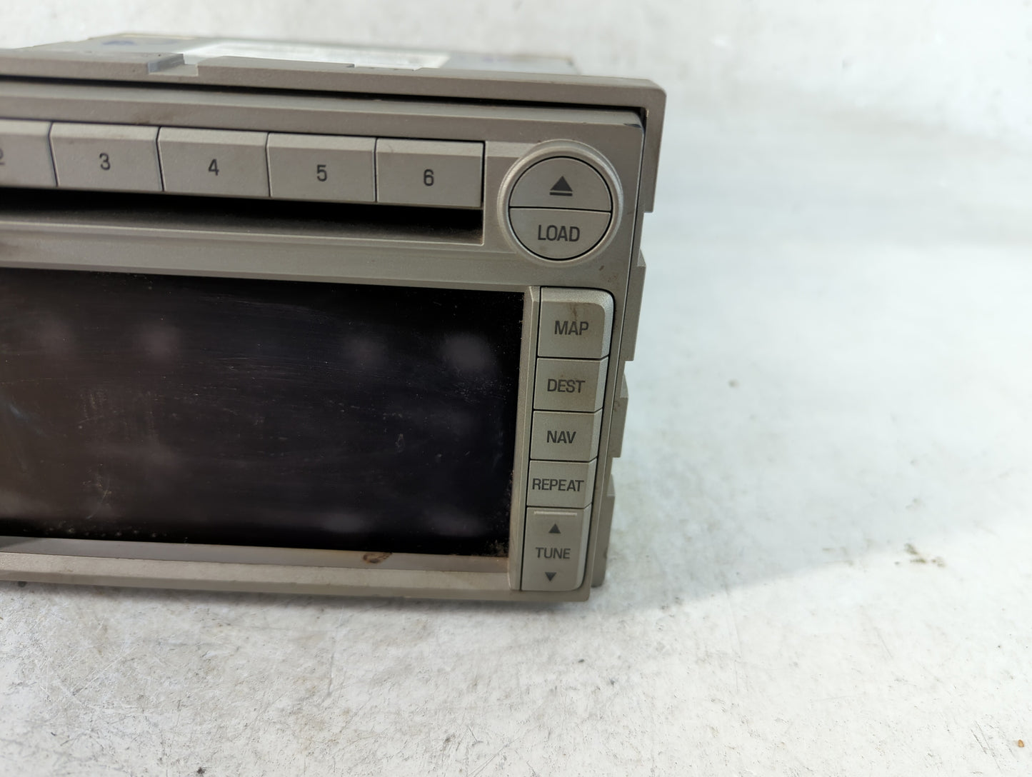2007 Lincoln Mkz Radio AM FM Cd Player Receiver Replacement P/N:7H6T-18K931-AH Fits OEM Used Auto Parts - Oemusedautoparts1.