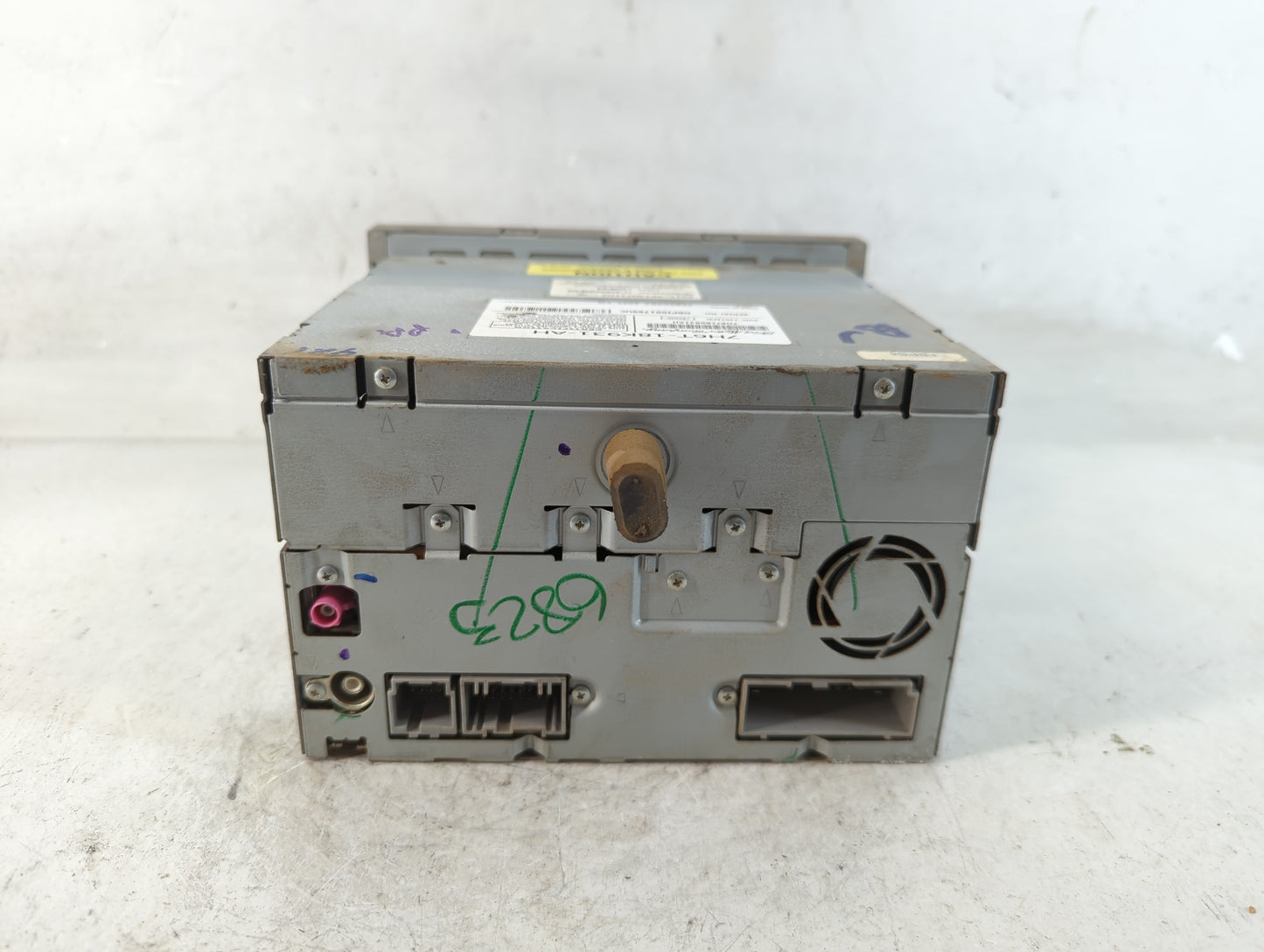 2007 Lincoln Mkz Radio AM FM Cd Player Receiver Replacement P/N:7H6T-18K931-AH Fits OEM Used Auto Parts - Oemusedautoparts1.