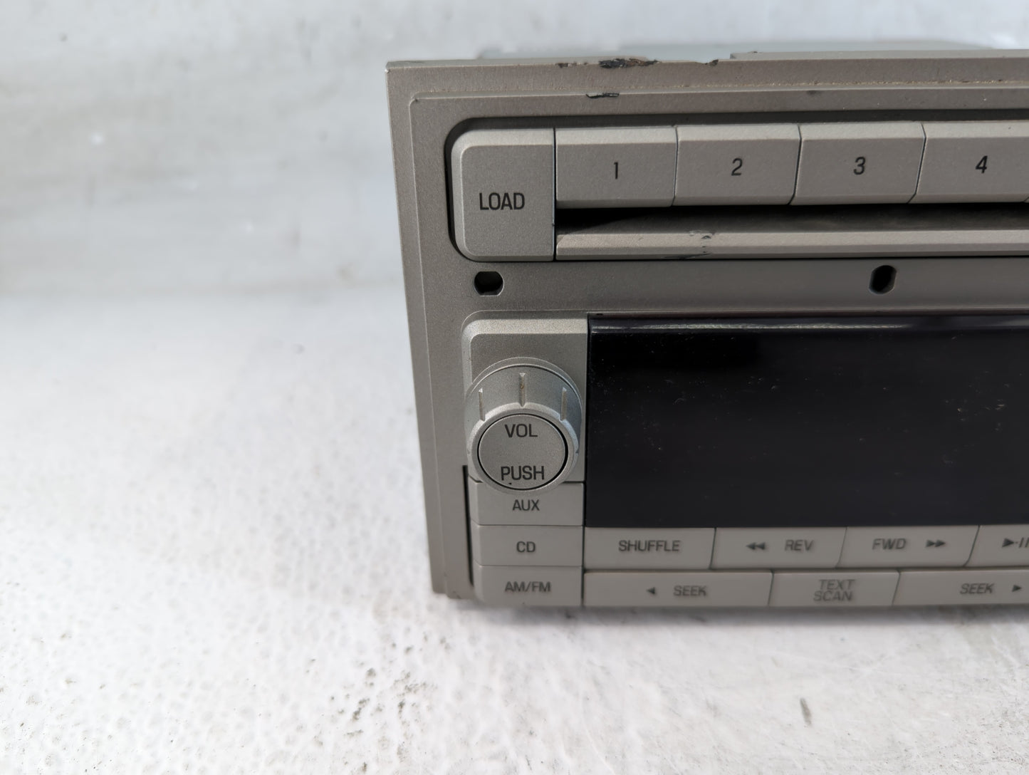 2007 Lincoln Mkz Radio AM FM Cd Player Receiver Replacement P/N:7H6T-18C815-AF 7H6T18C815AF Fits OEM Used Auto Parts - Oemus
