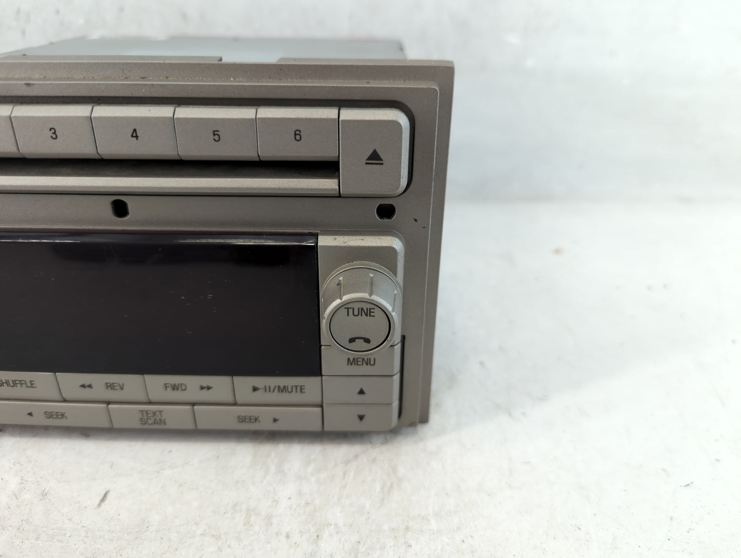 2007 Lincoln Mkz Radio AM FM Cd Player Receiver Replacement P/N:7H6T-18C815-AF 7H6T18C815AF Fits OEM Used Auto Parts - Oemus