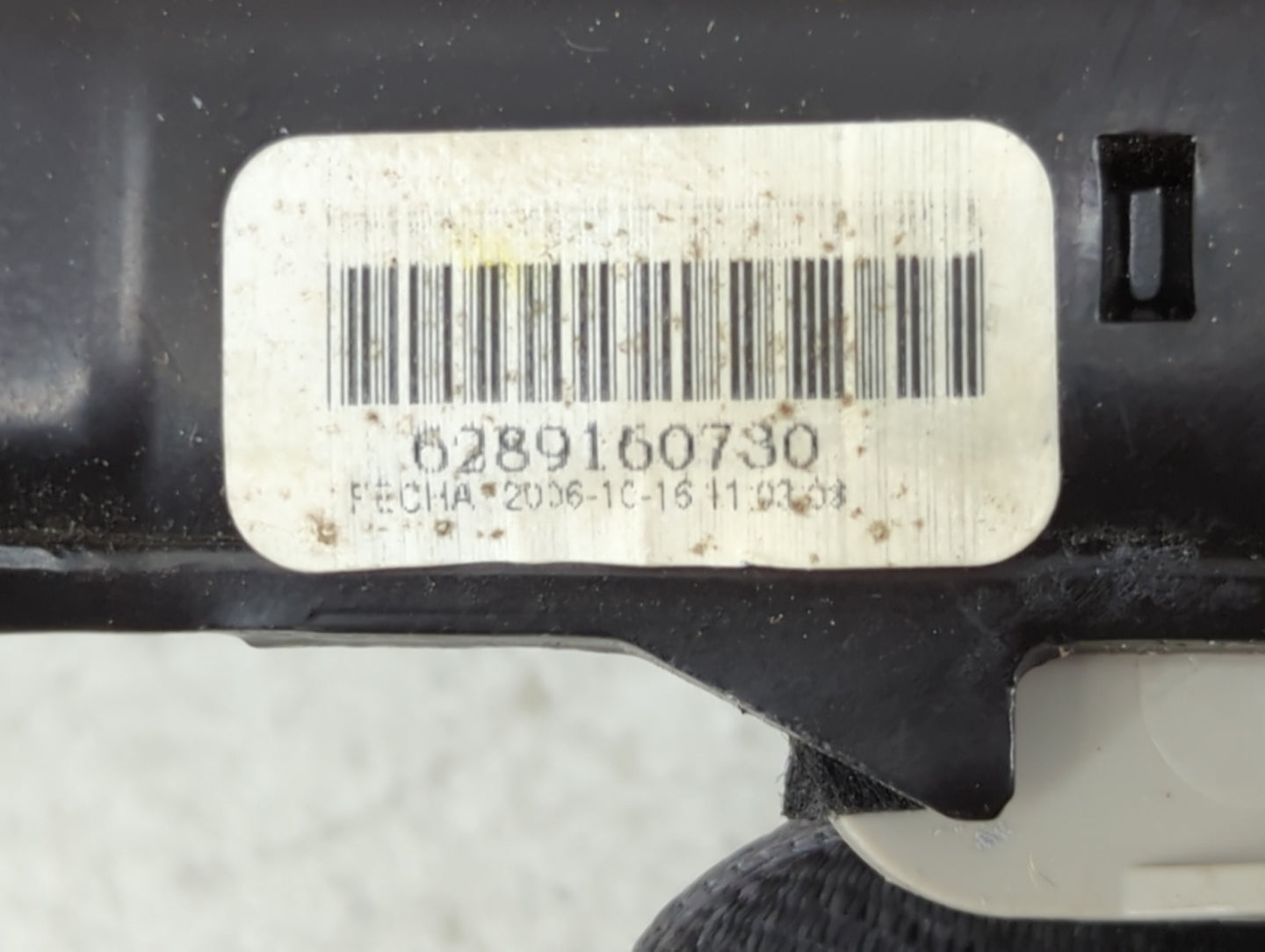 2007-2009 Lincoln Mkz Passenger Front Seatbelt Buckle - Oemusedautoparts1.com