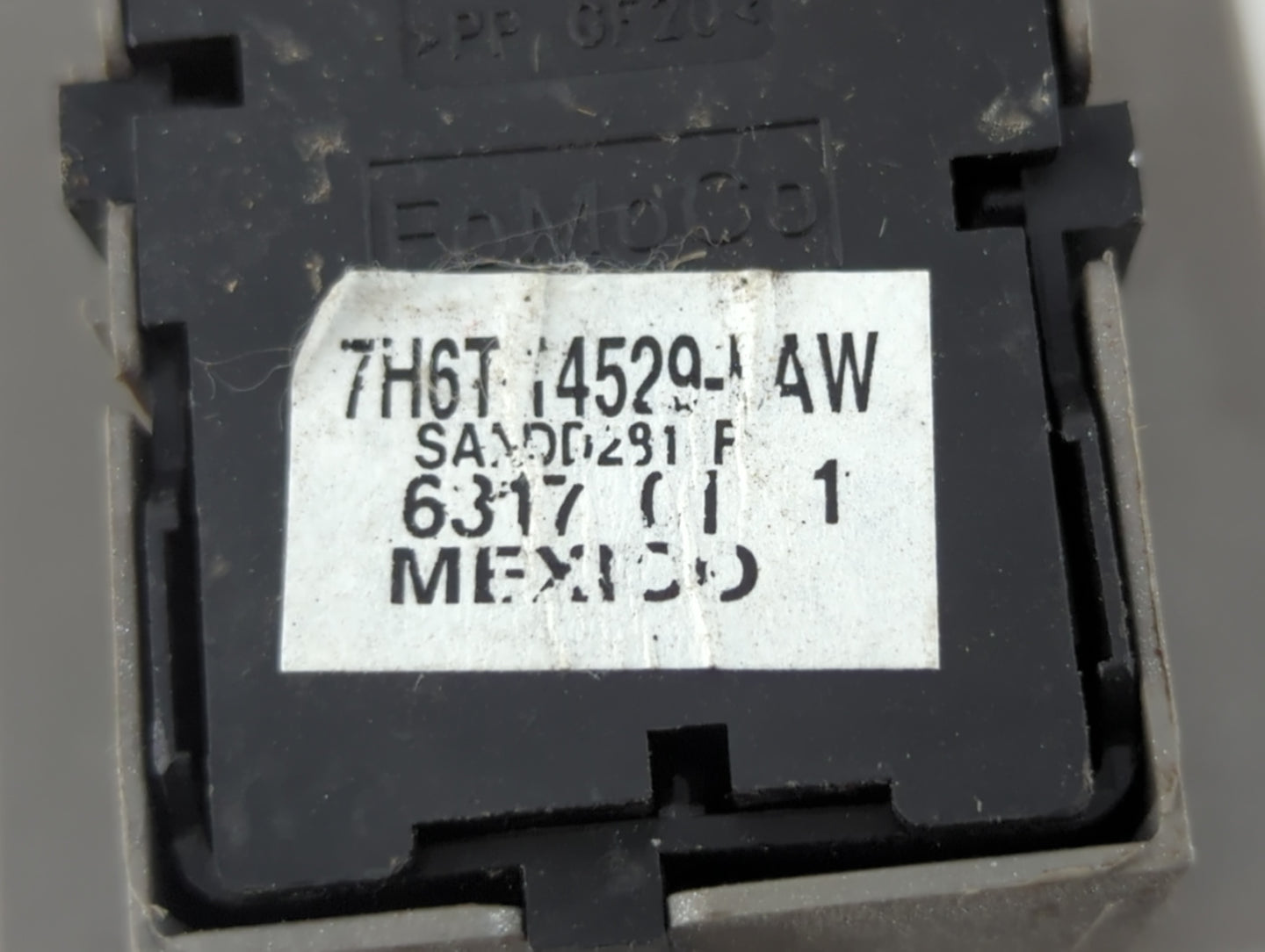 2007-2009 Lincoln Mkz Master Power Window Switch Replacement Driver Side Left P/N:7H6T 14529 AAW Fits OEM Used Auto Parts - 