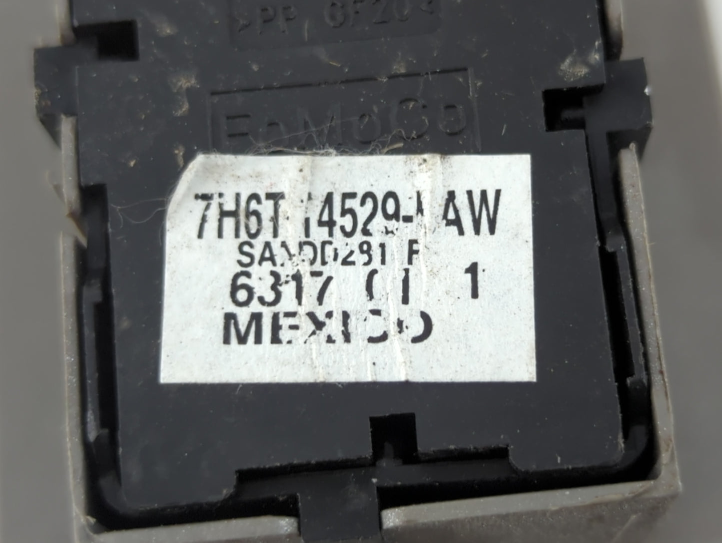 2007-2009 Lincoln Mkz Master Power Window Switch Replacement Driver Side Left P/N:7H6T 14529 AAW Fits OEM Used Auto Parts - 