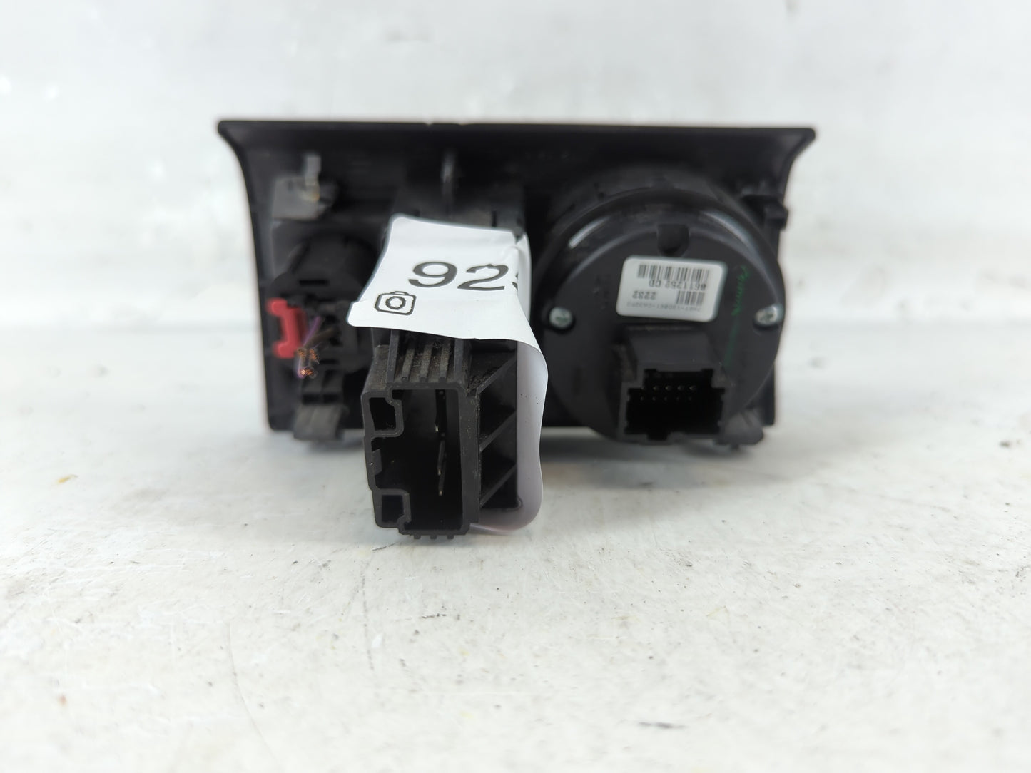 2007 Lincoln Mkz Headlight Lamp Control Switch - Oemusedautoparts1.com